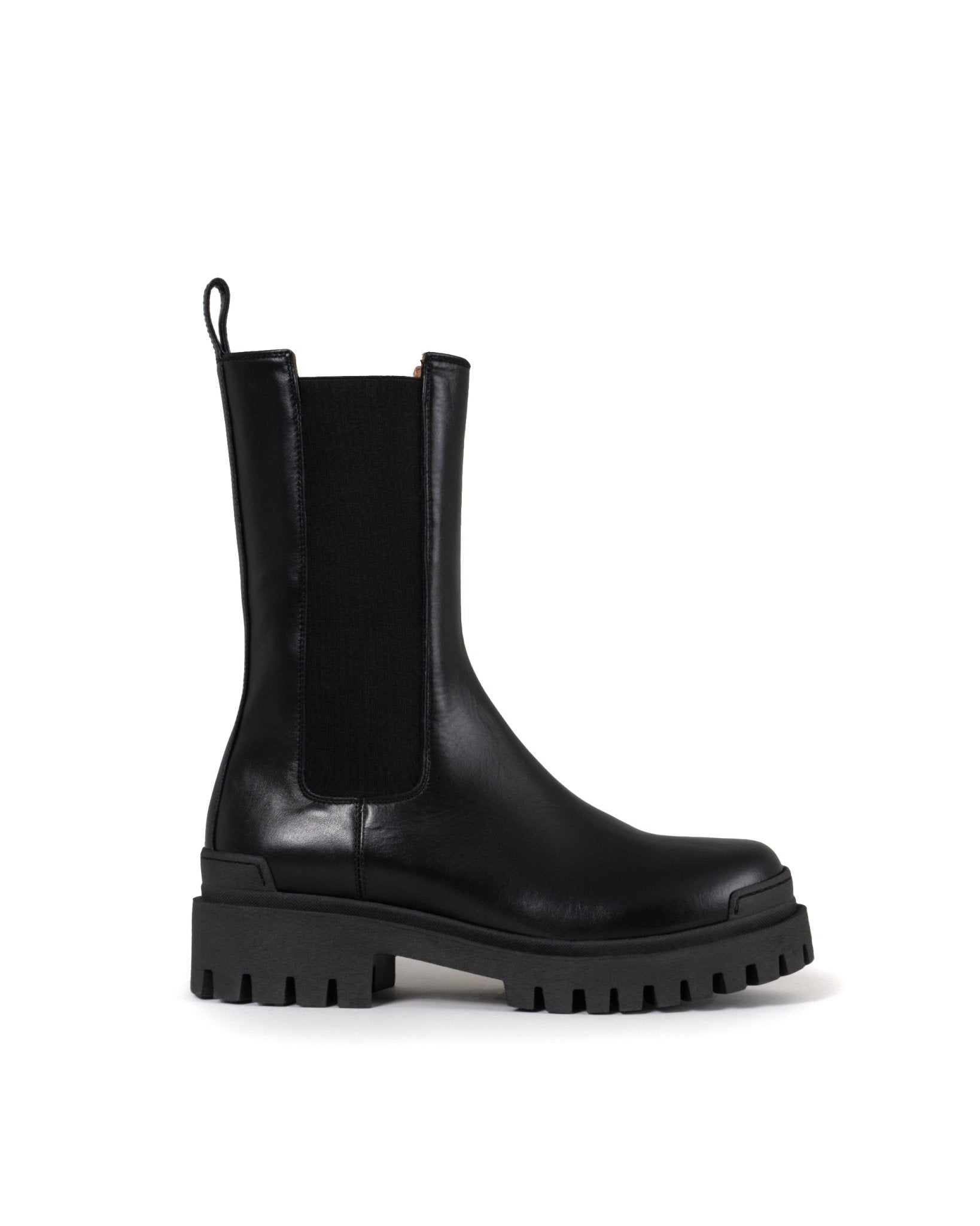 ENNEQUADRO | HIGH NAPPA CHELSEA BOOT - Shoes PAO