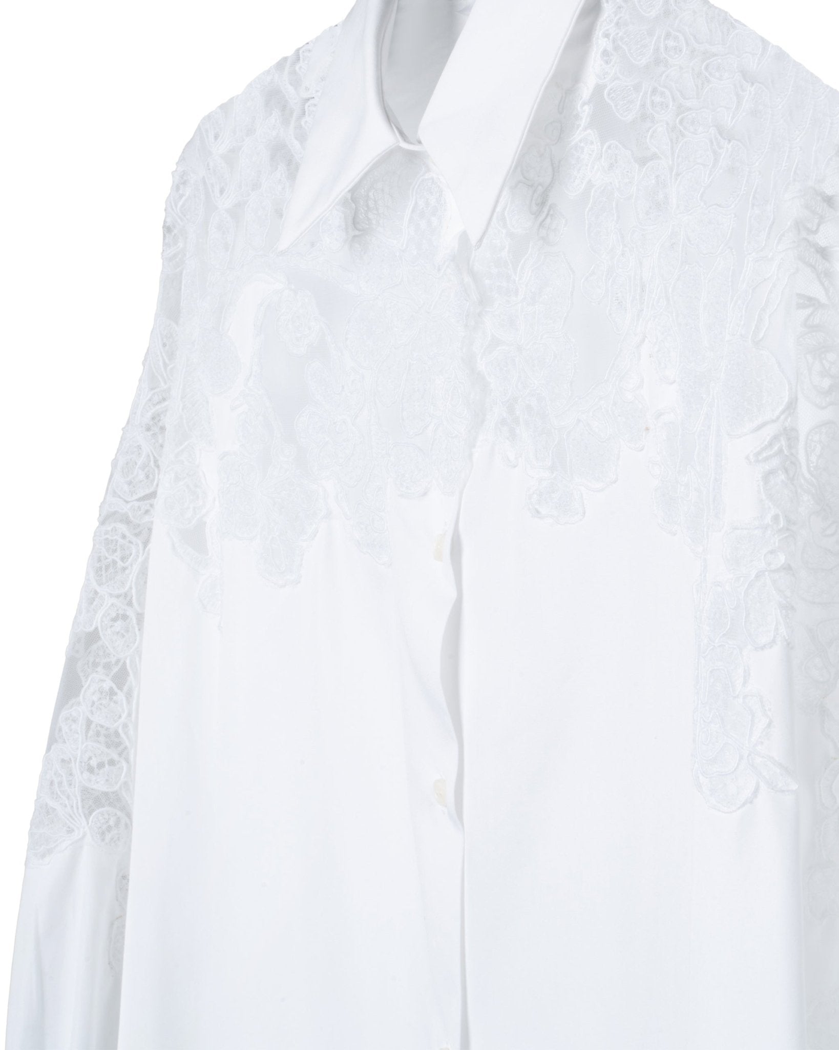 ERMANNO SCERVINO | OVERSIZE LACE SHIRT - DRESS - Dresses ERMANNO