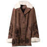 ERMANNO SCERVINO | SHEARLING TRIM JACKET - Coats & Jackets ERMANNO