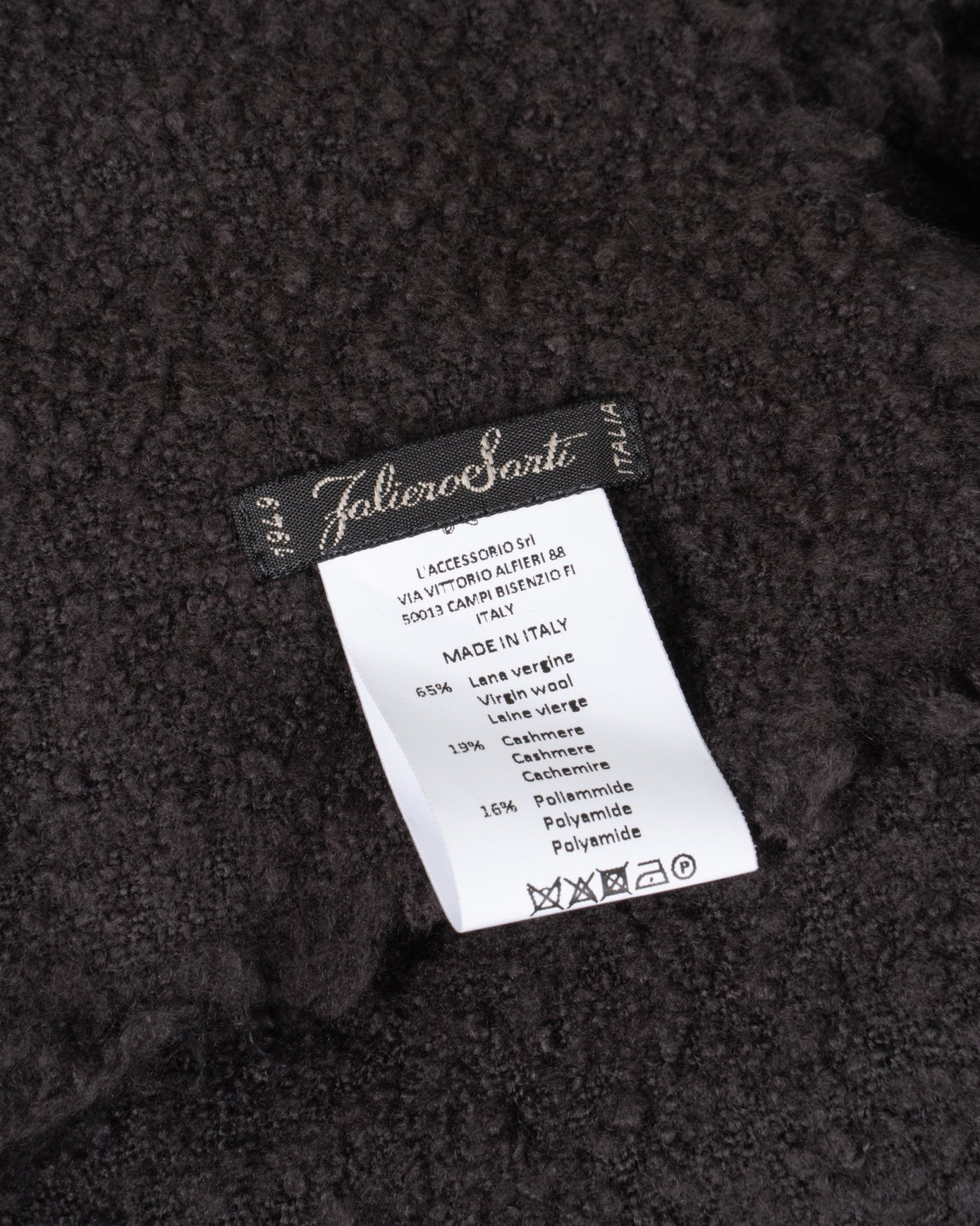 FALIERO SARTI | PILLING SOLID COLOR SCARF - Scarves FALIERO SARTI