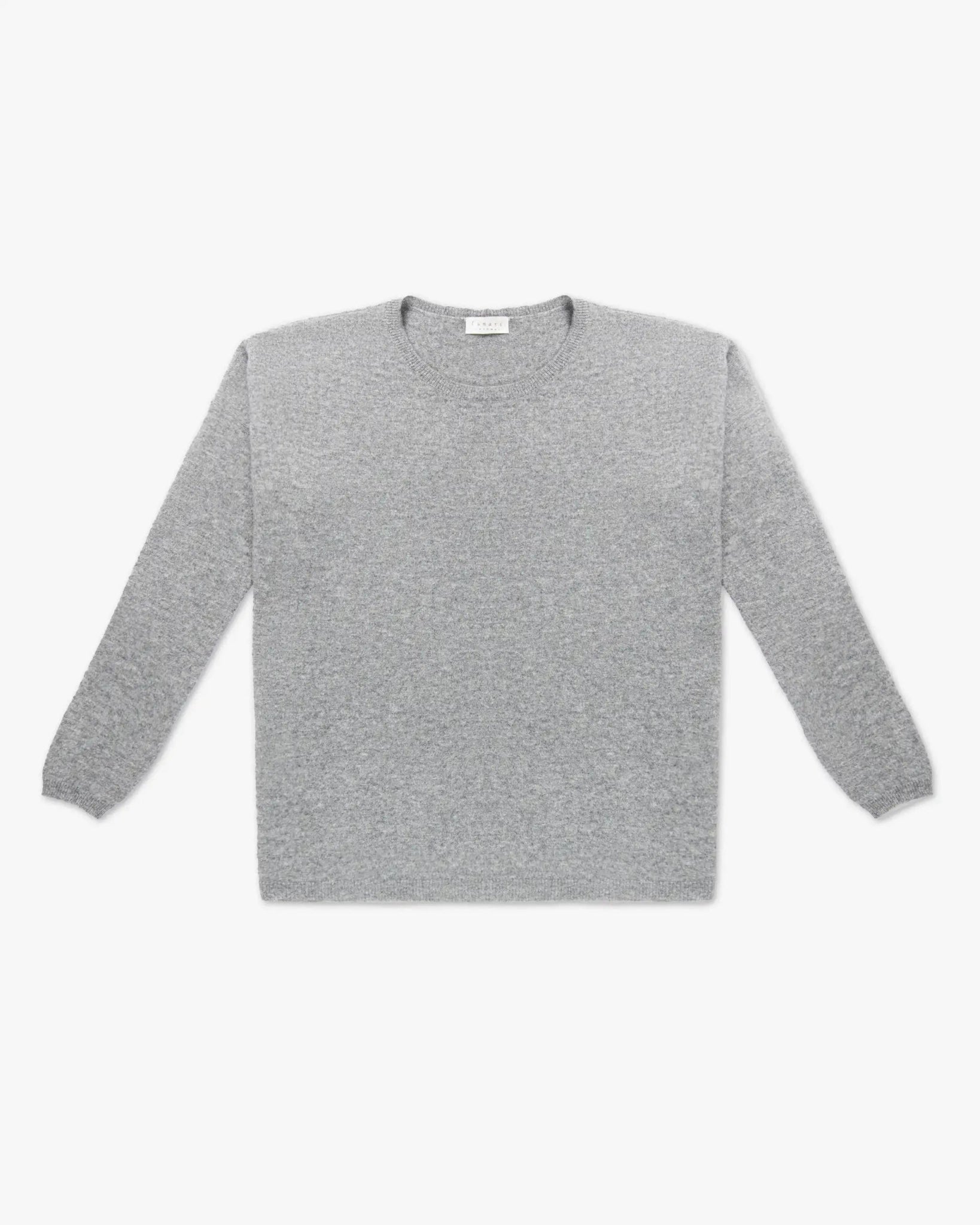 Figurbetontes Boxy - Crewneck mit Ärmeln von Lunaria - Knitwear LUNARIA