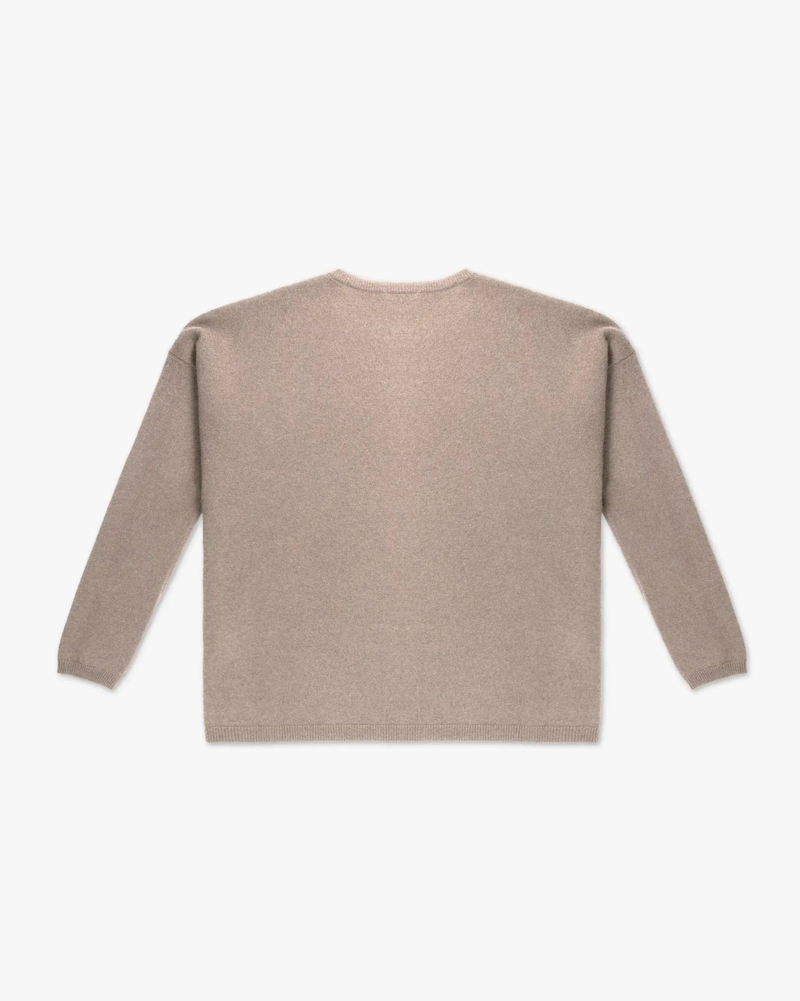 Figurbetontes Boxy - Crewneck mit Ärmeln von Lunaria - Knitwear LUNARIA