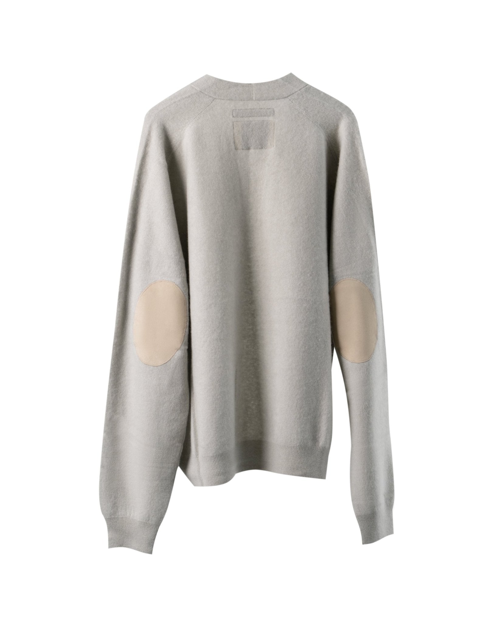 FRENCKENBERGER | LEATHER PATCHED MAXFIELD CARDIGAN - Knitwear FRENCKENBERGER