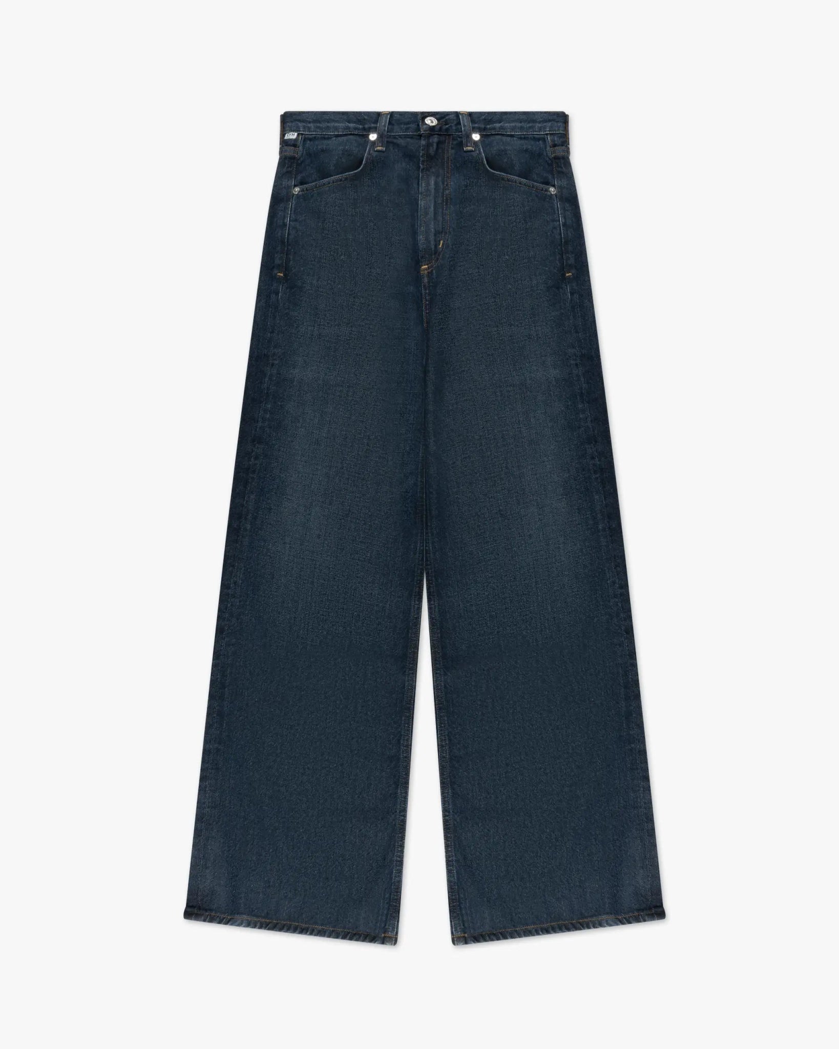 Gamutblaue Flaired Wide Leg Denim Hose von Citizens of Humanity - Trousers CITIZEN