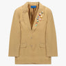 Gelber Boyfriends Blazer von Mes Demoiselles Paris - Blazers DEMOISELLES