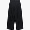 Gestreifte Blend Lange Bundfalten Hose von Rossi - Trousers ROSSI