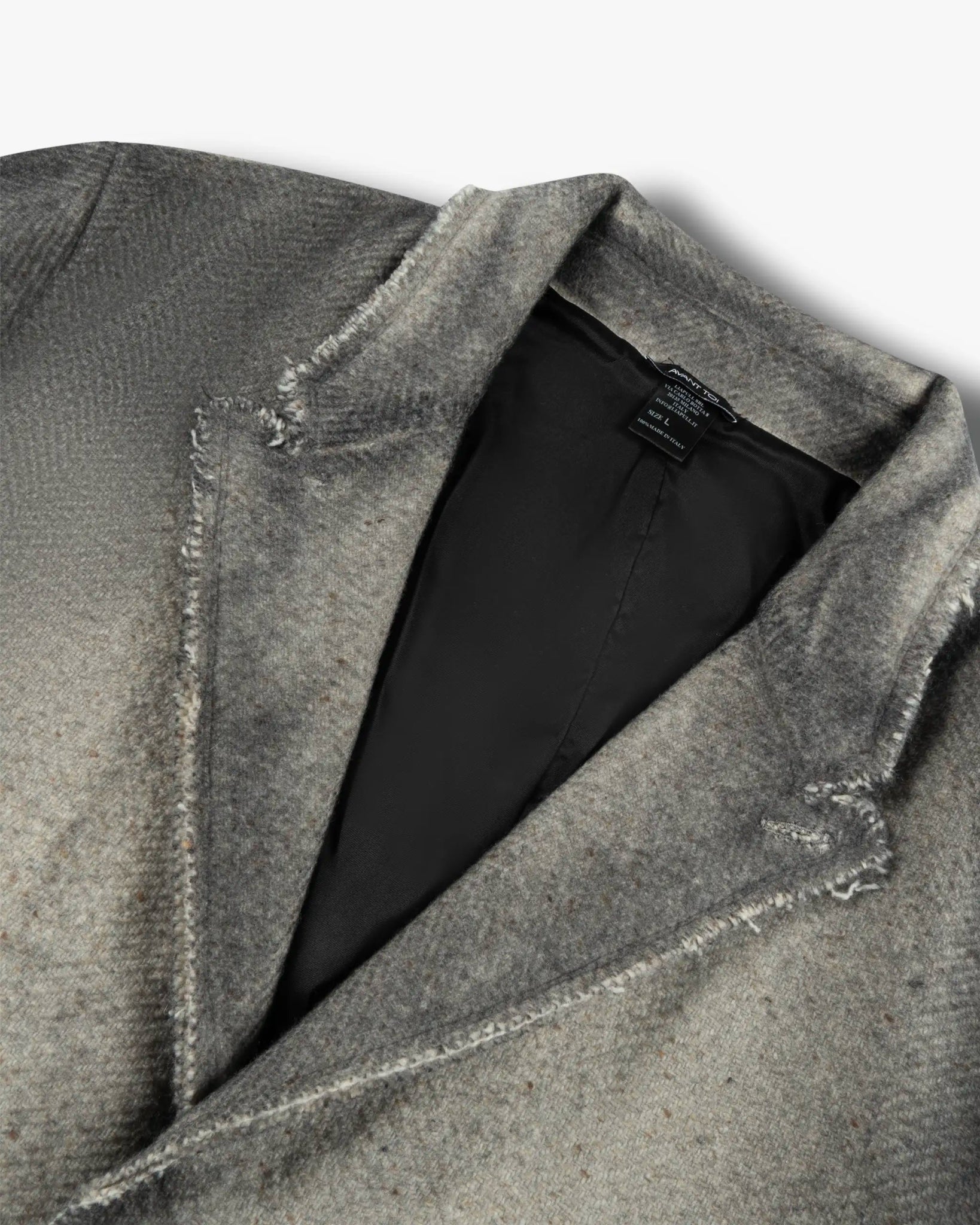 Giacciofarbener Handbesprühter Weber Mantel von Avant Toi - Knitwear AVANT TOI
