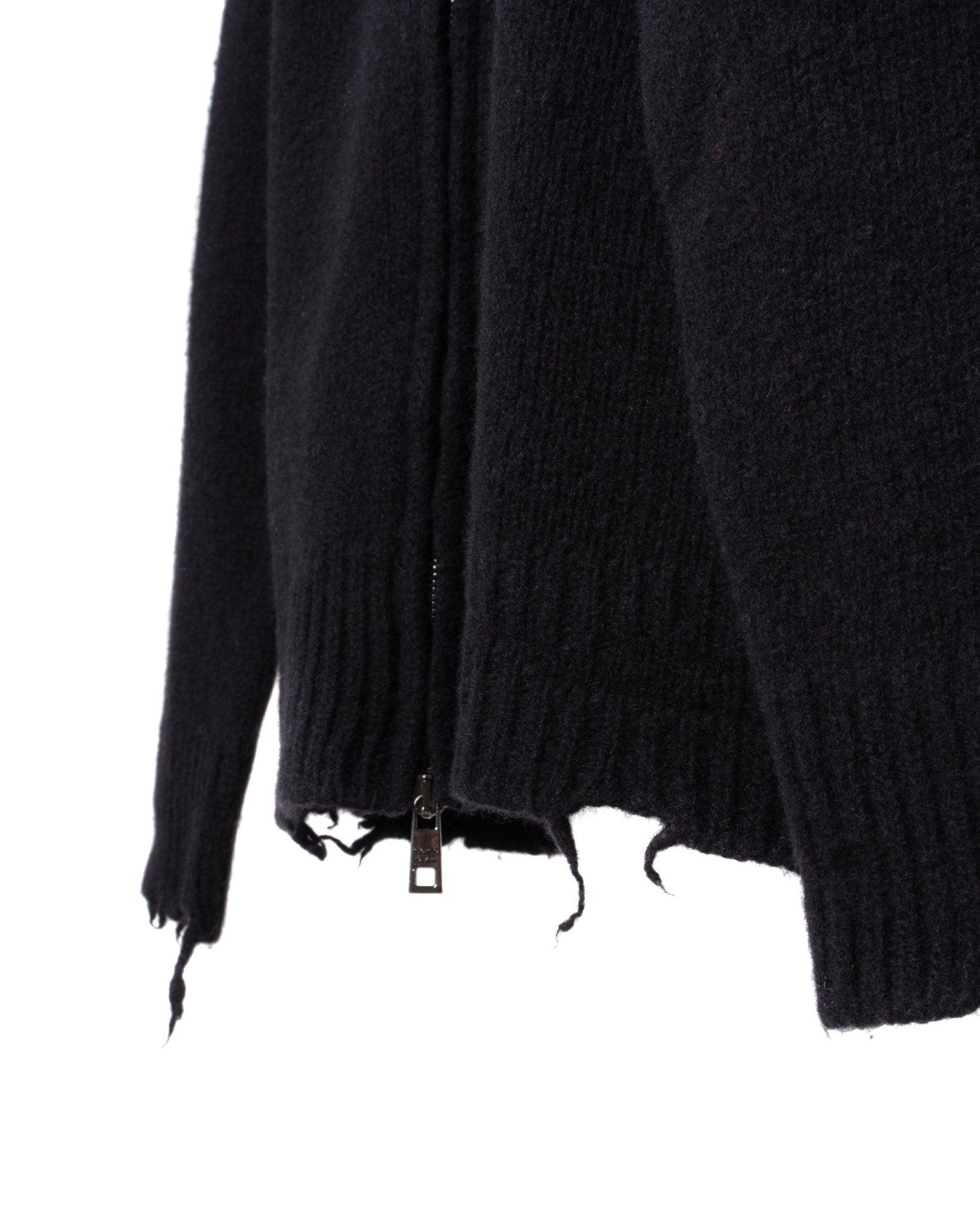 GIORGIO BRATO | CANBERRA WOOL ZIP HOODY - Knitwear GIORGIO BRATO