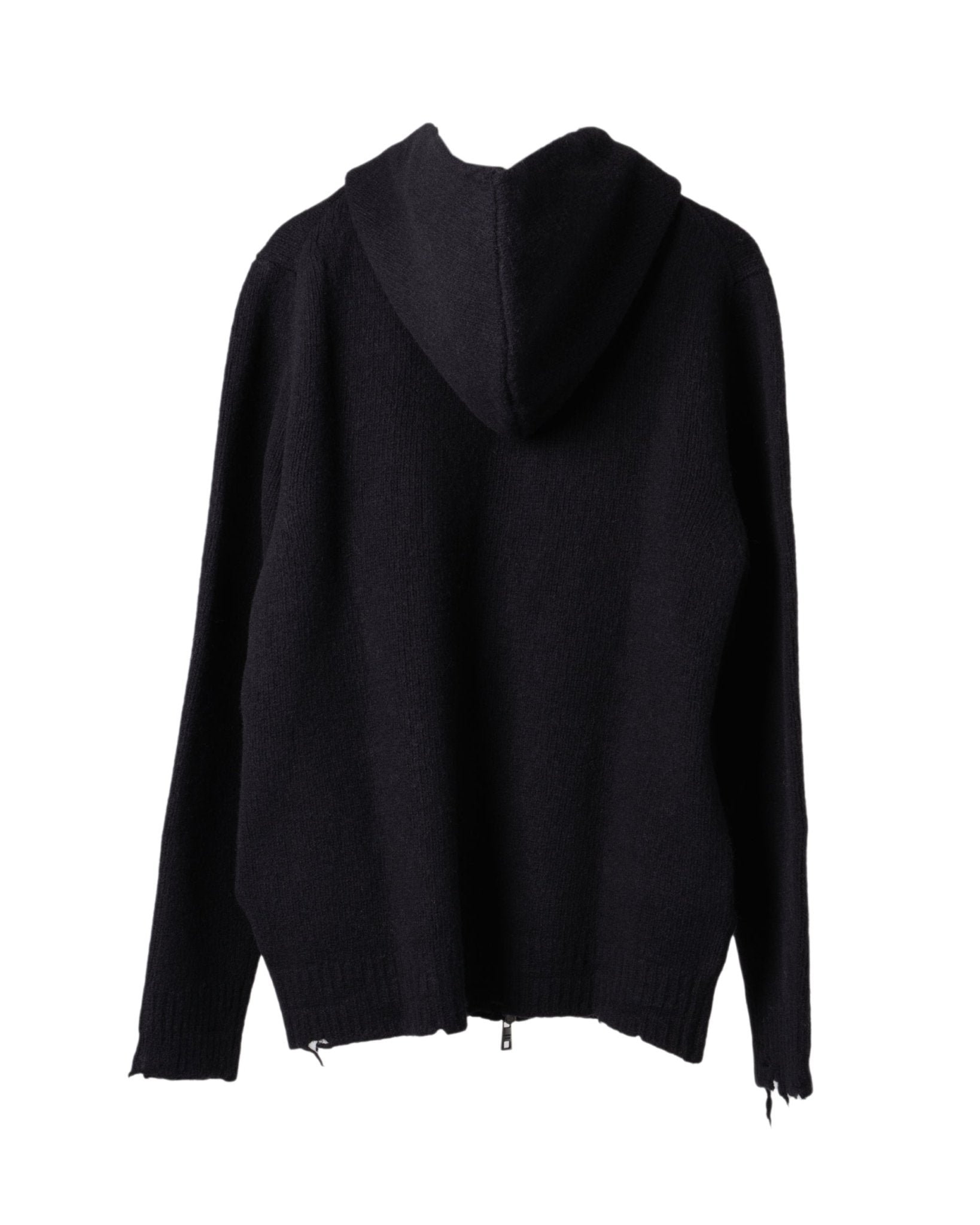 GIORGIO BRATO | CANBERRA WOOL ZIP HOODY - Knitwear GIORGIO BRATO