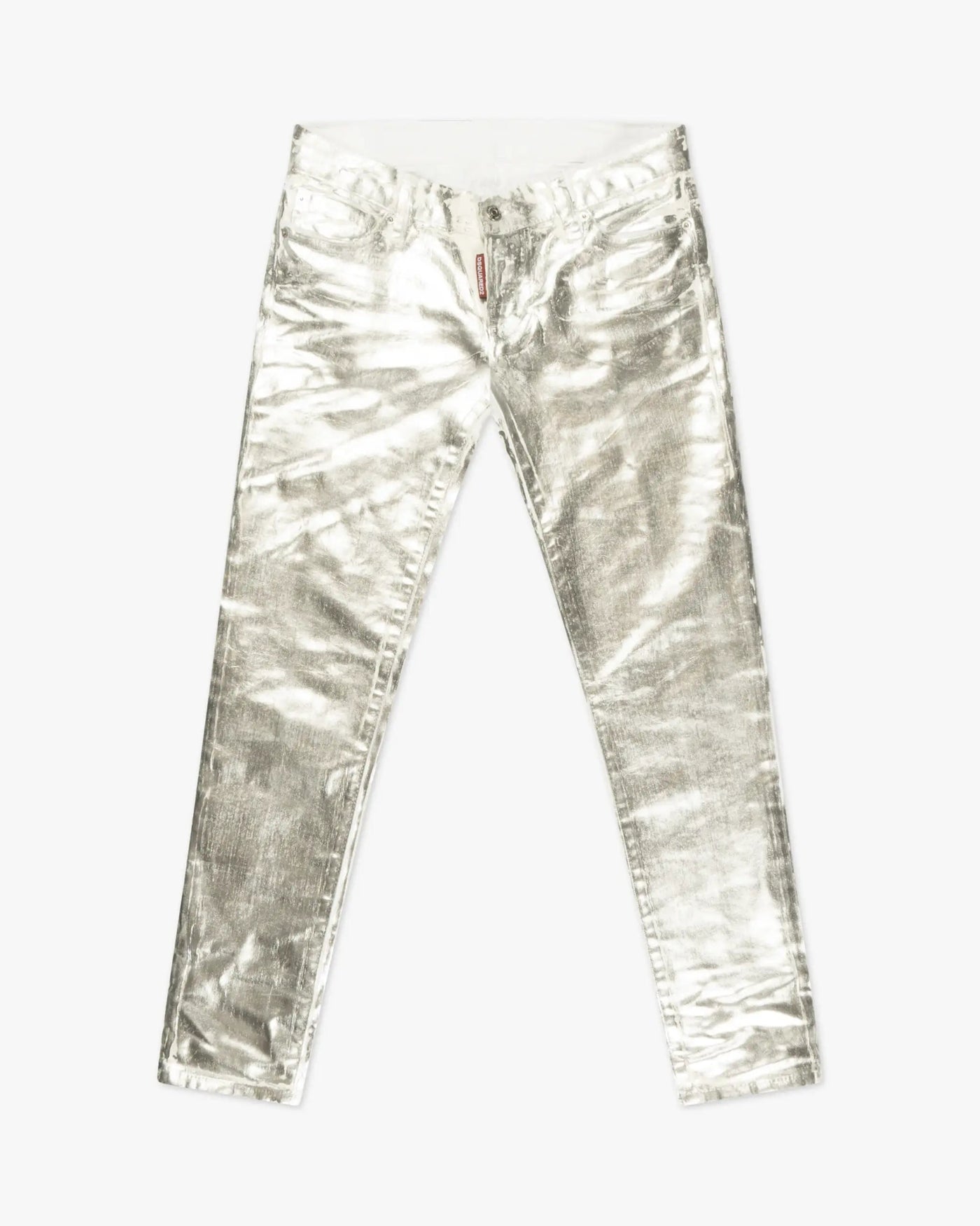 Glamour Jennifer Skinny Fit Denim in Silber von Dsquared2