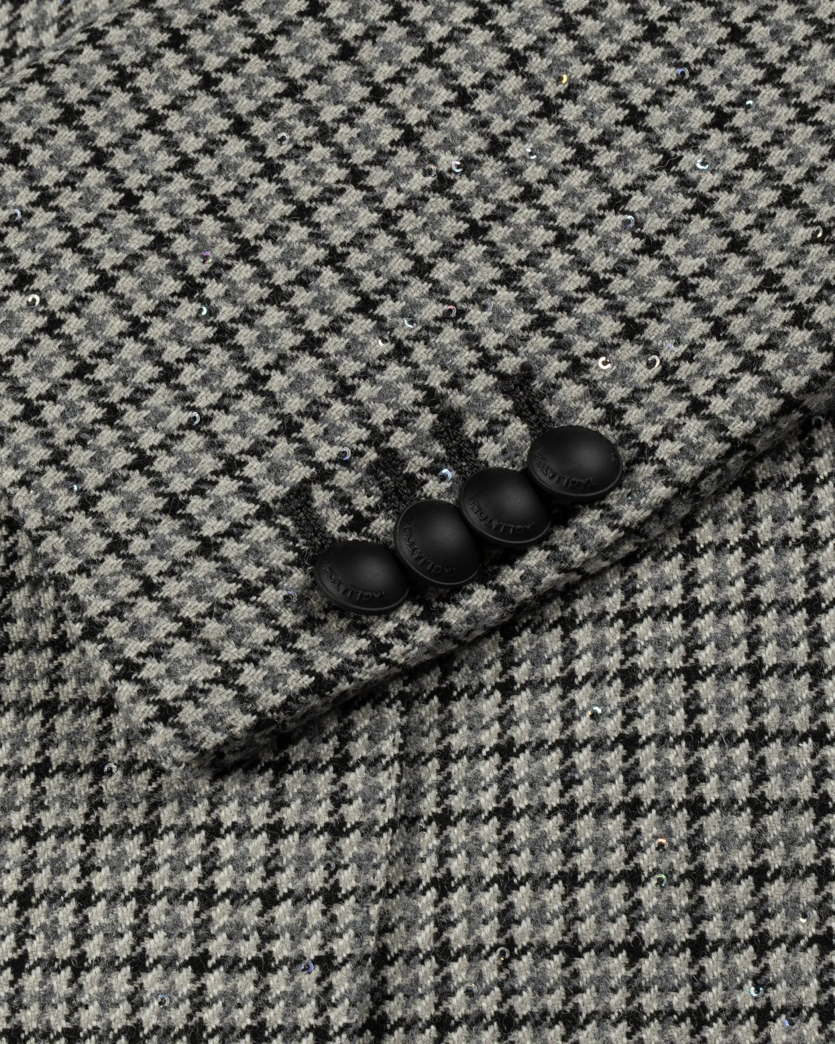 Grau Anthrazit Hahnentritt 1 Knopf Blazer von Tagliatore - Blazers TAGLIATORE