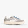 Grau - Weiße Nylon - Wildleder - Mix Sneaker von NPPN - Shoes NPPN