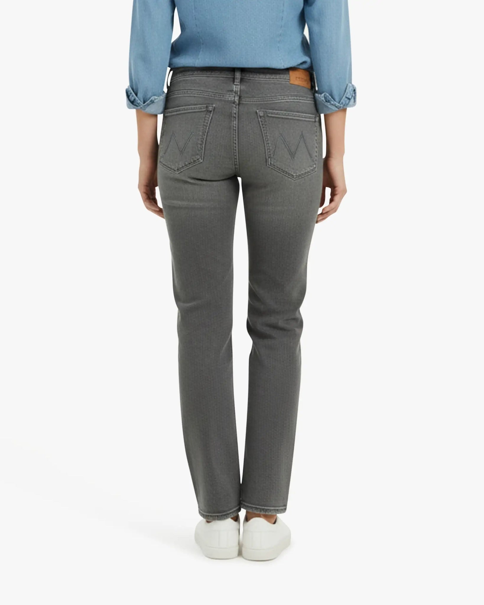 Graue Denim Straight Jeans Calie Panalu von 7 For All Man Kind - Denim 7 FOR ALL