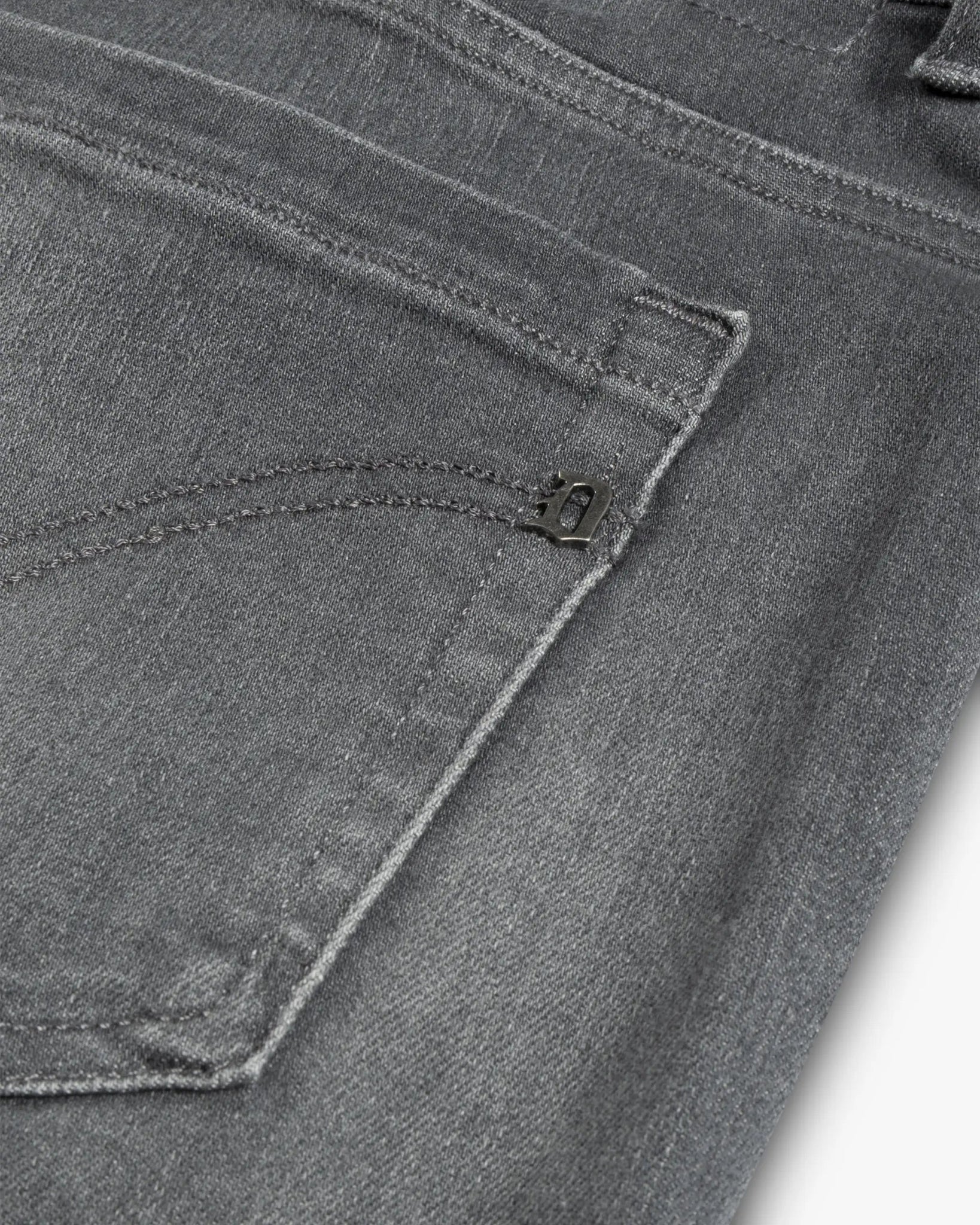 Graue George Denim Five - Pocket - Jeans von Dondup - Trousers DONDUP