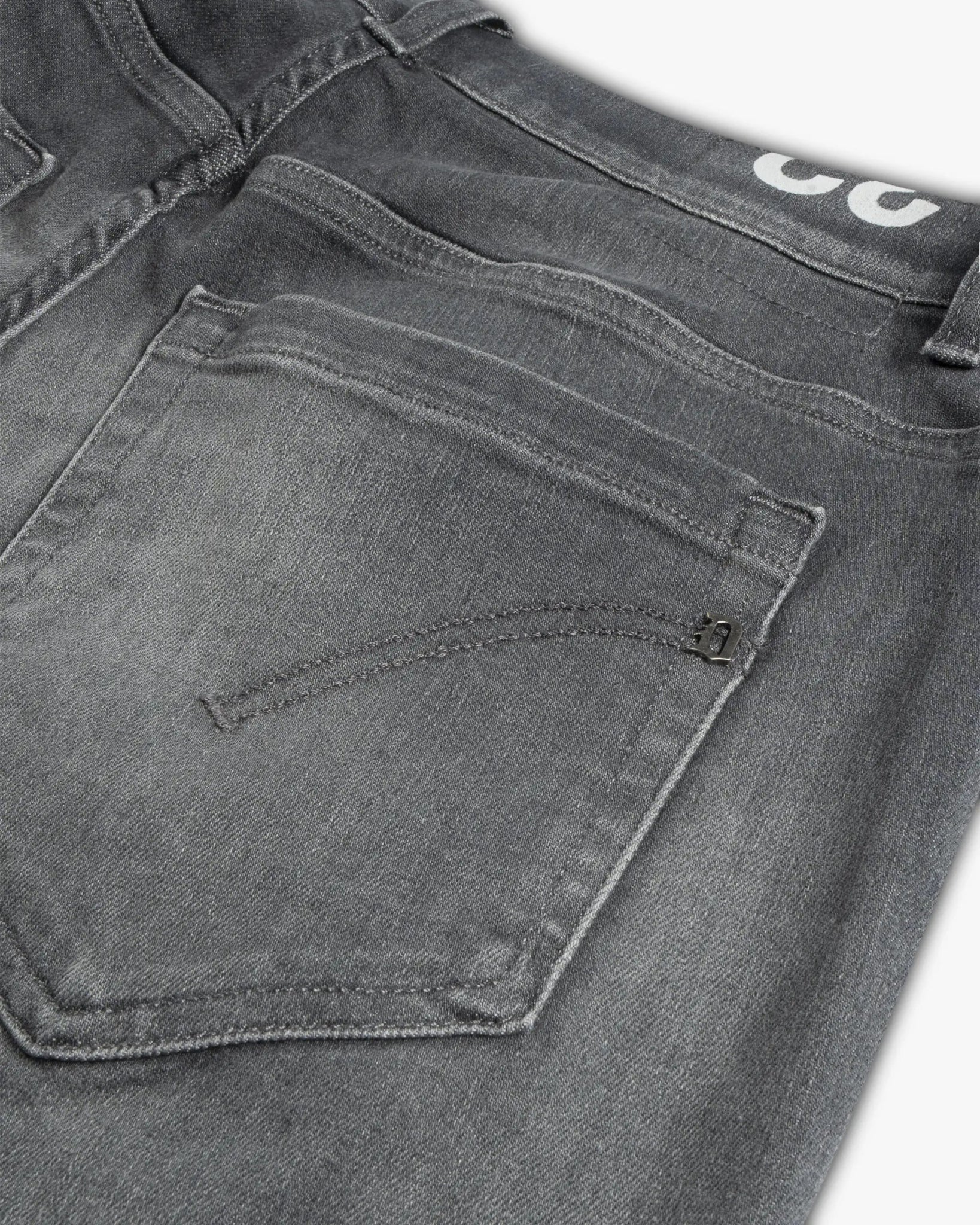 Graue George Denim Five - Pocket - Jeans von Dondup - Trousers DONDUP