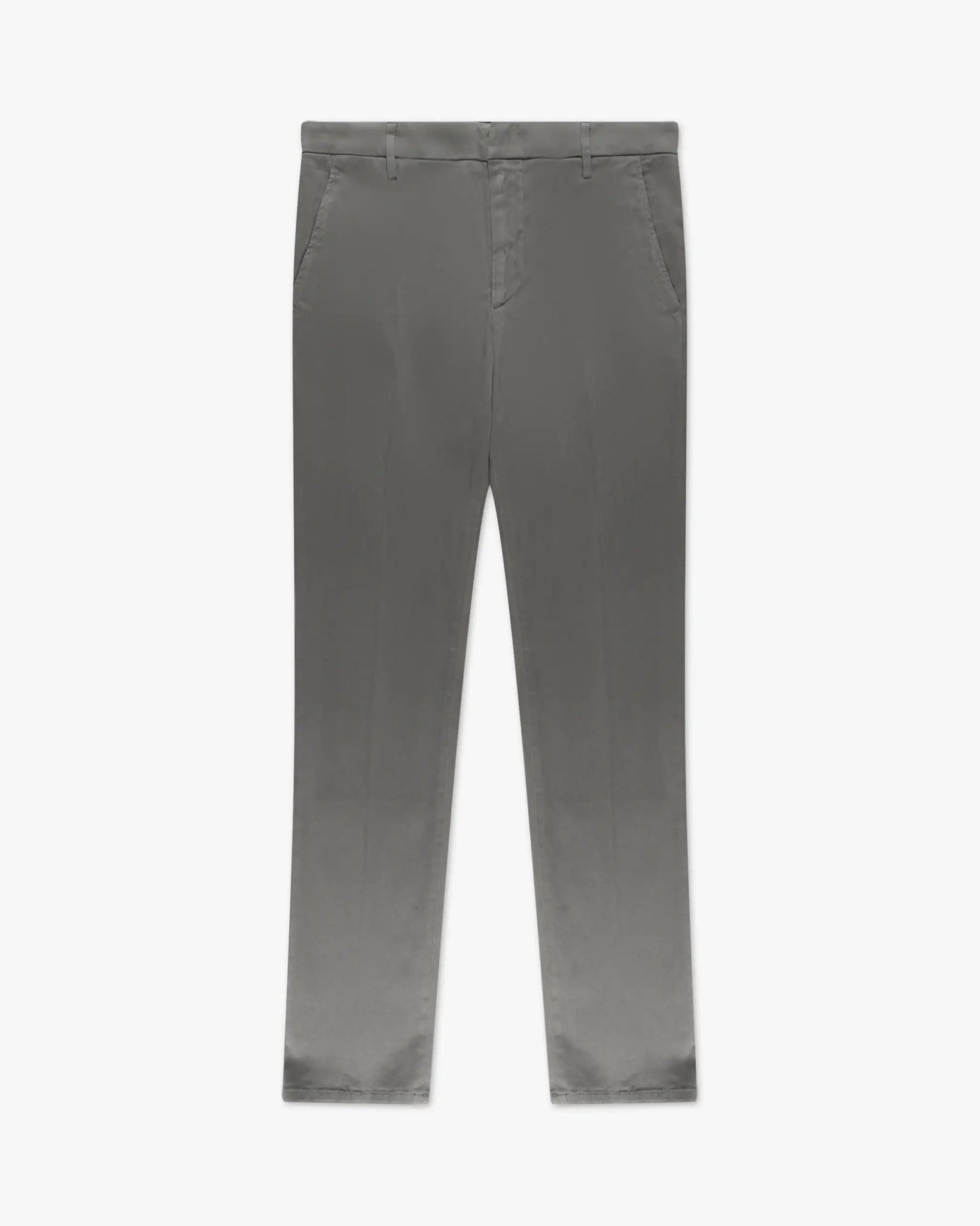 Graue Spiritissimo Gabardine Stretch Hose von Dondup - Trousers DONDUP