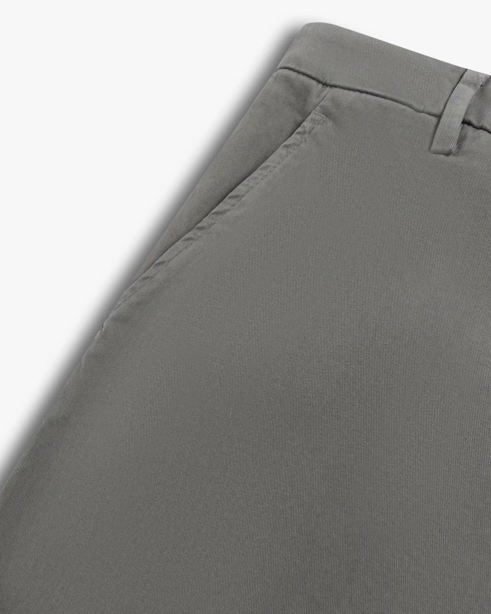 Graue Spiritissimo Gabardine Stretch Hose von Dondup - Trousers DONDUP