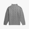 Grauer Cable Sweater von Dagmar von Schmaus - Knitwear DAGMAR V. SCHMA