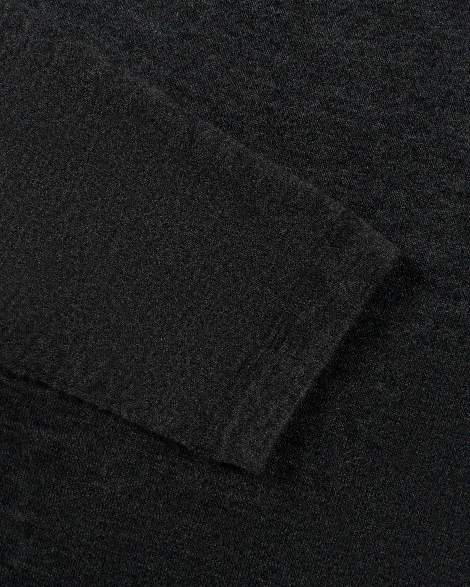 Grauer Cashmere Rundhals Langarm Pullover von Majestic Filatures - Shirts MAJESTIC