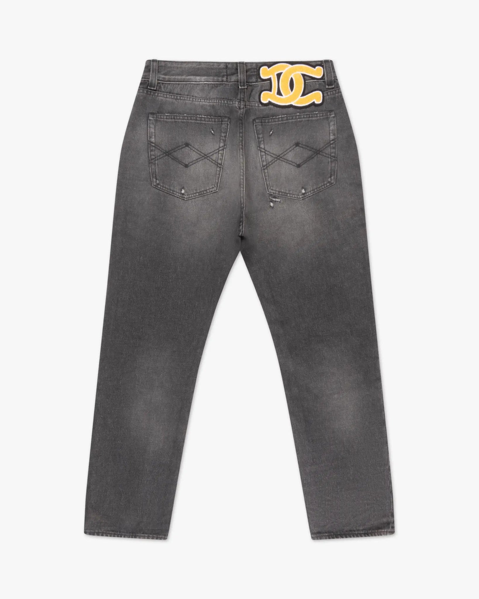 Grauer Denim Range Boyfriend Destroyed Fit Jeans von Washington DC - Denim WASHINGTON DC