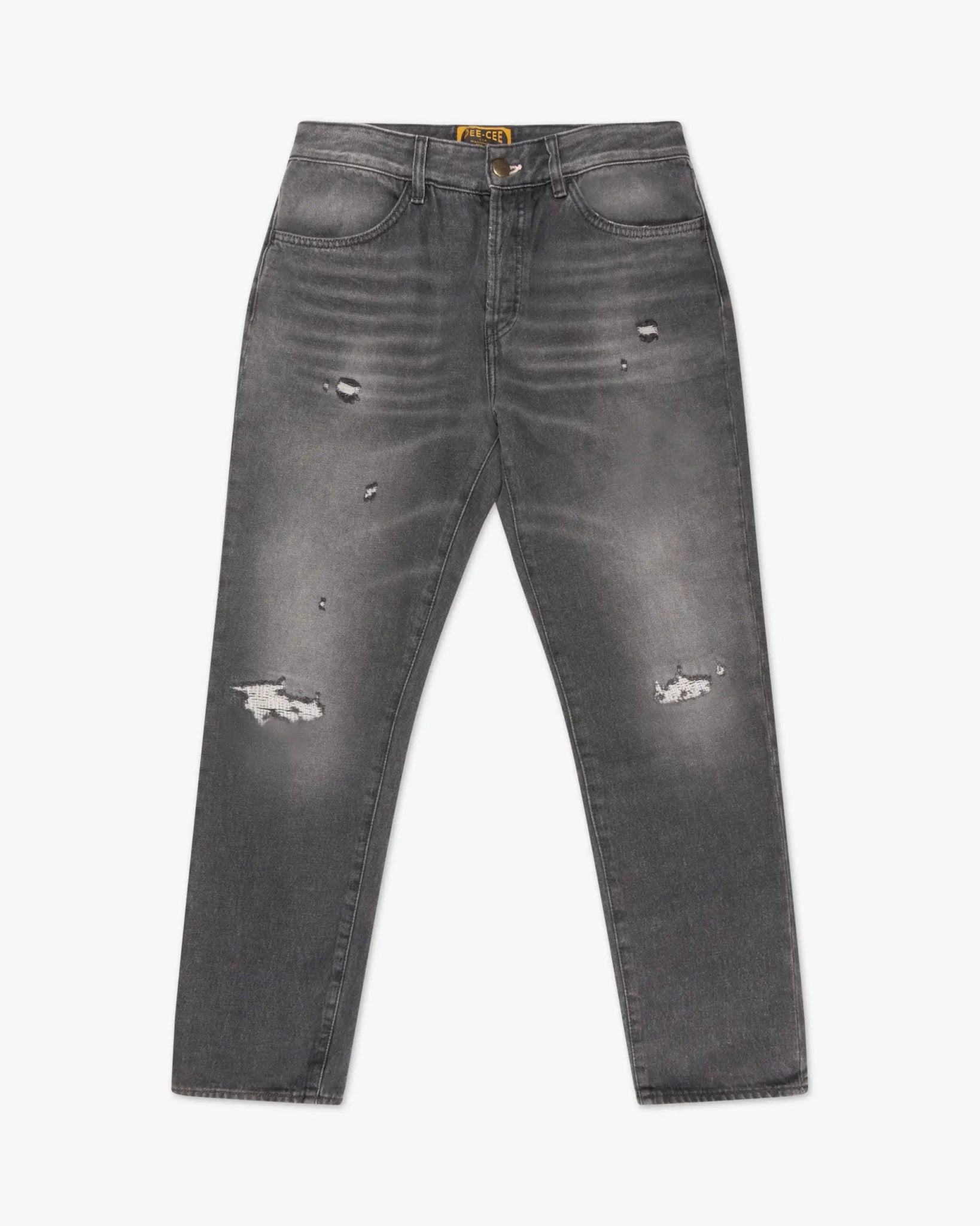 Grauer Denim Range Boyfriend Destroyed Fit Jeans von Washington DC - Denim WASHINGTON DC