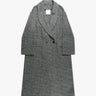 Grauer Tweed Fischgrat Revermantel von Mouche - Coats & Jackets MOUCHE