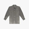 Graues Oversize Shirt aus Lamp Leather in Unifarbe von Salvatore Santoro - Coats & Jackets SALVATORE S.