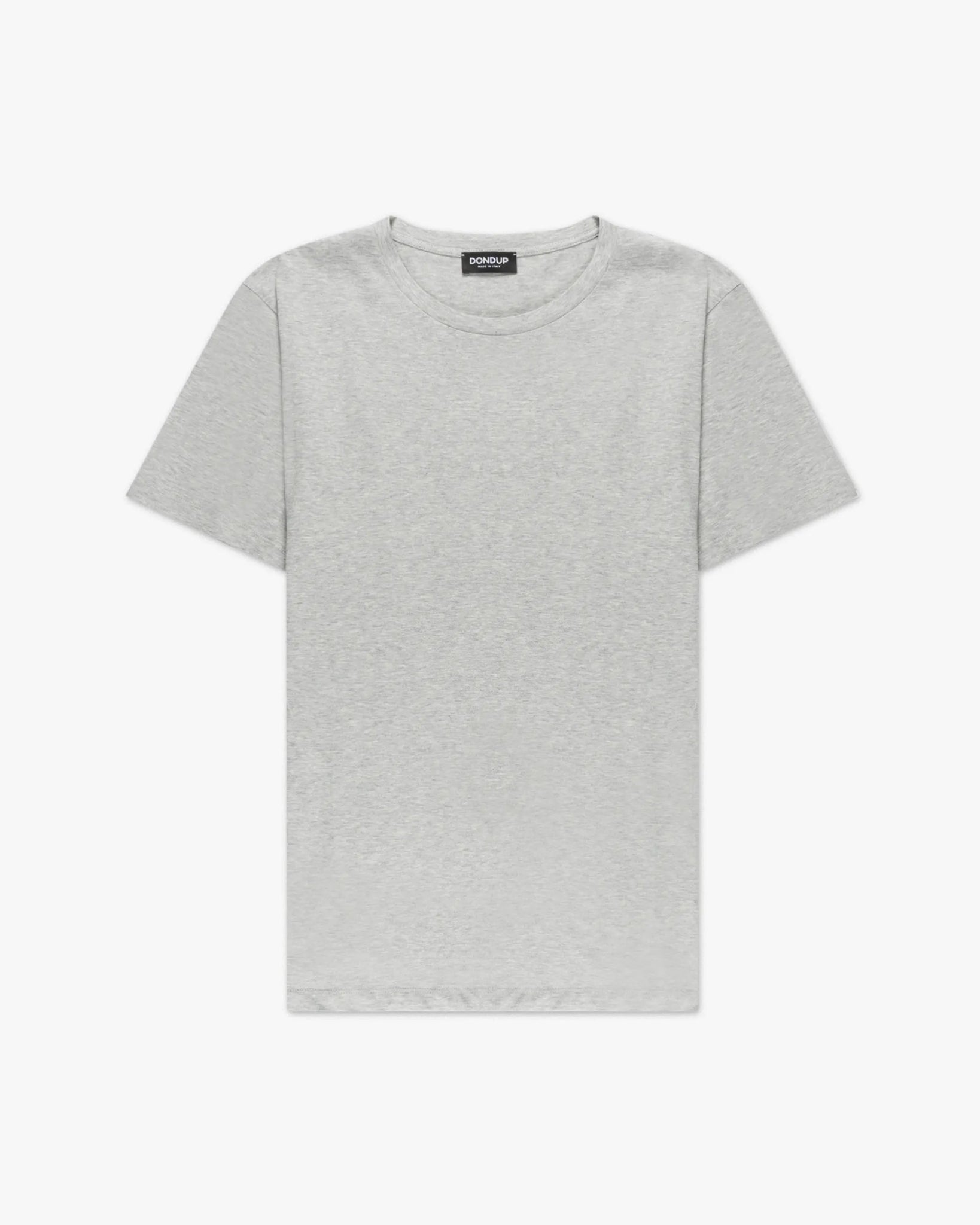 Graues Rundhals T-Shirt von Dondup - Trousers DONDUP