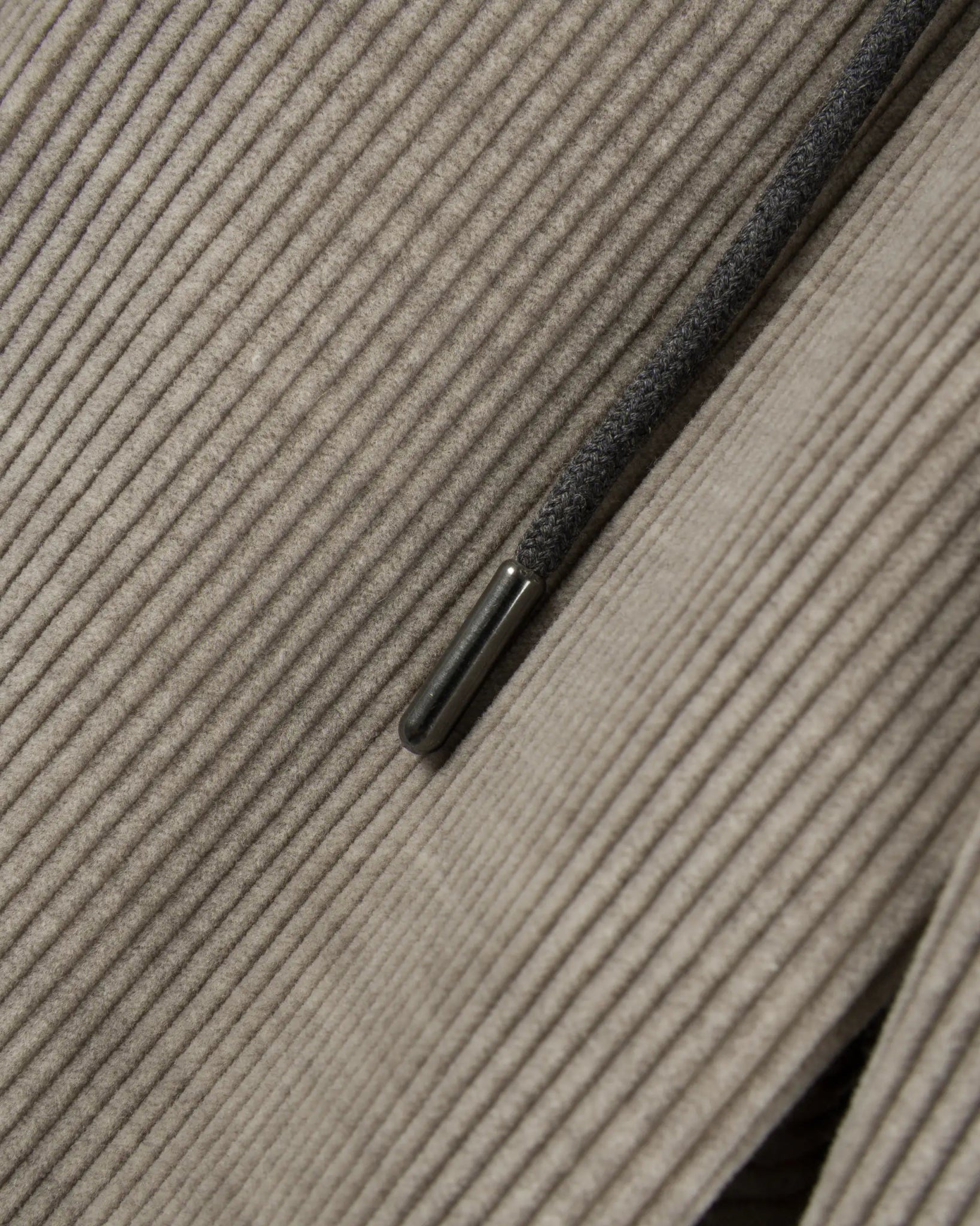 Greige Cord Du Roy Hose von Luciano Barbera - Trousers LUCIANO BARBERA