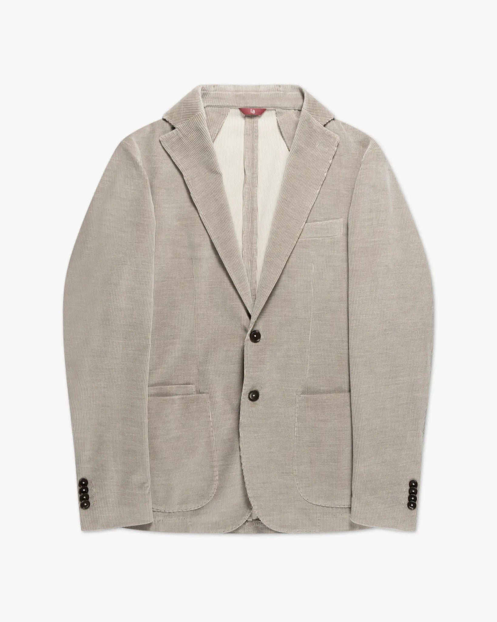 Greige Cord Du Roy Sir Blazer von Luciano Barbera - Blazers LUCIANO BARBERA