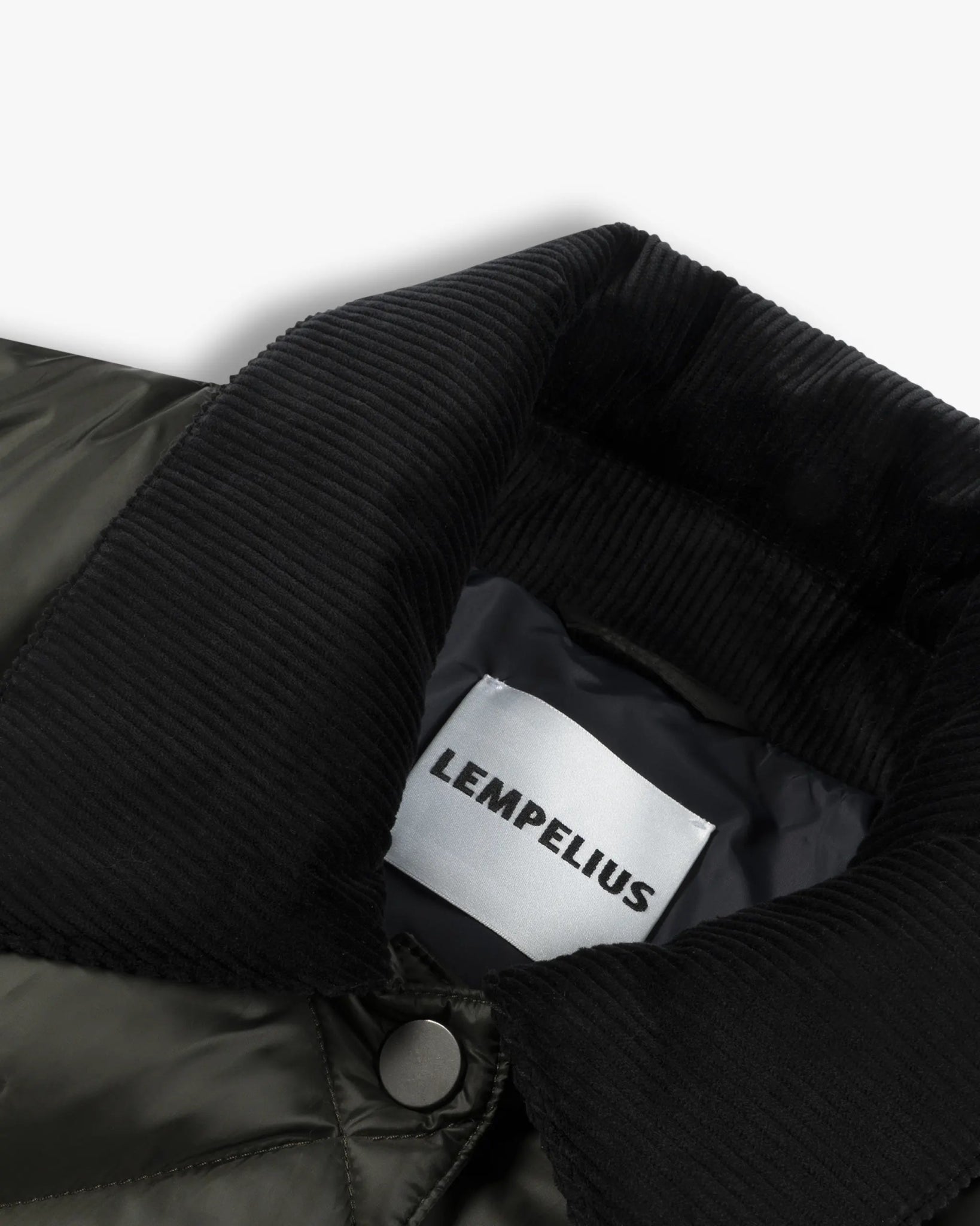 Grüne Minardi Nylon Down Jacke von Lempelius - Coats & Jackets LEMPELIUS