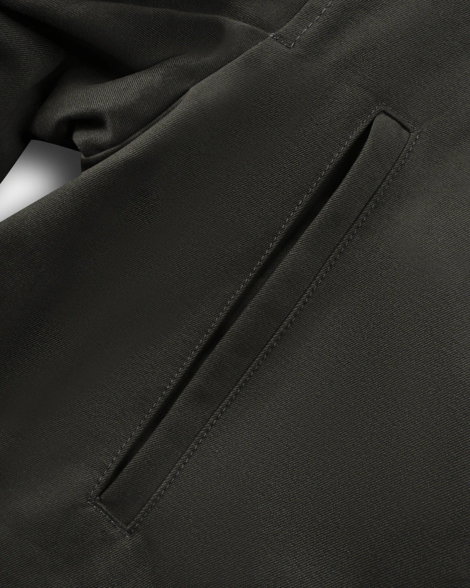 Grüne Twill Jacke mit Kordkragen von Lempelius - Coats & Jackets LEMPELIUS