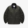 Grüne Twill Jacke mit Kordkragen von Lempelius - Coats & Jackets LEMPELIUS
