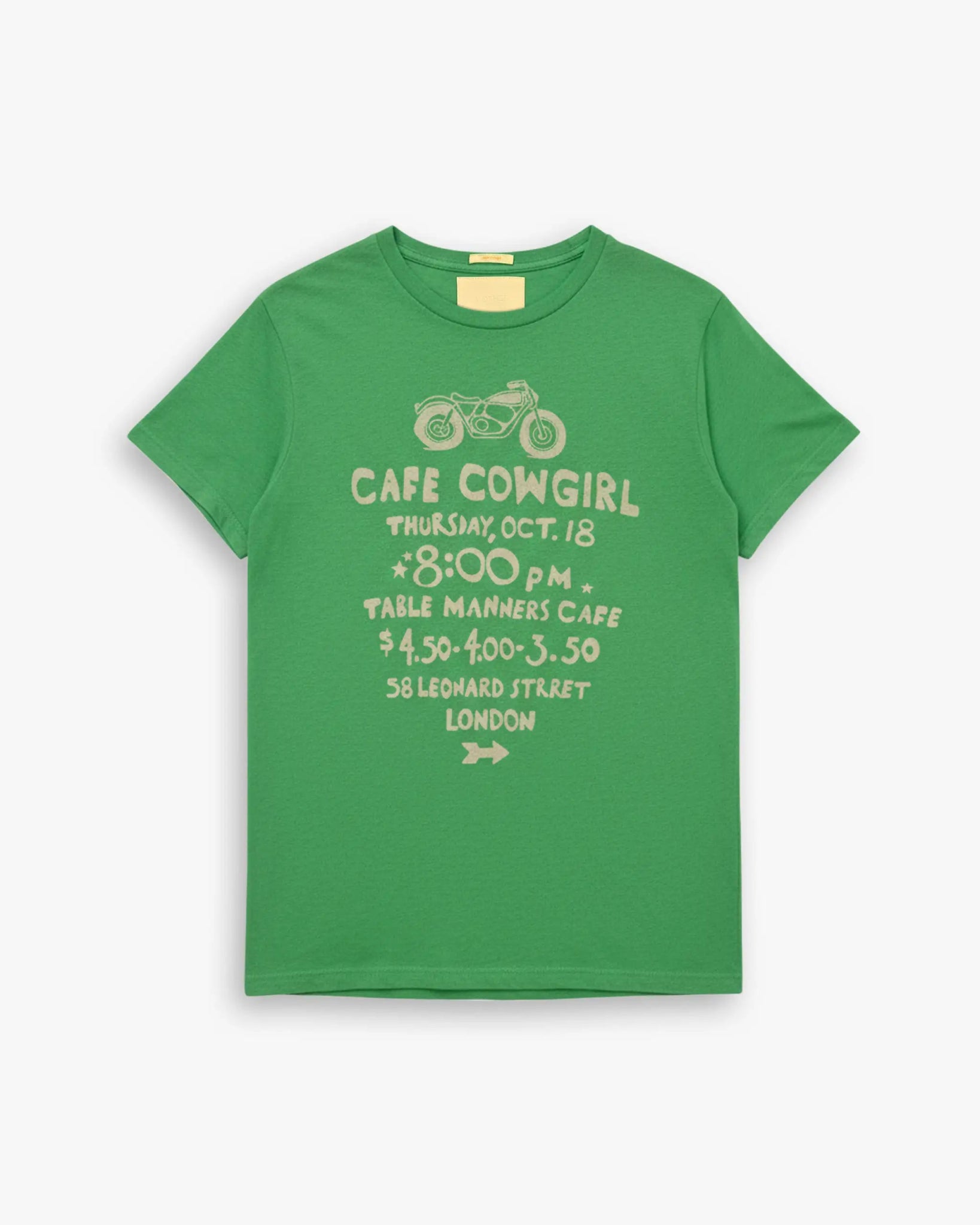 Grünes T-Shirt mit Print von Mother - Shirts MOTHER