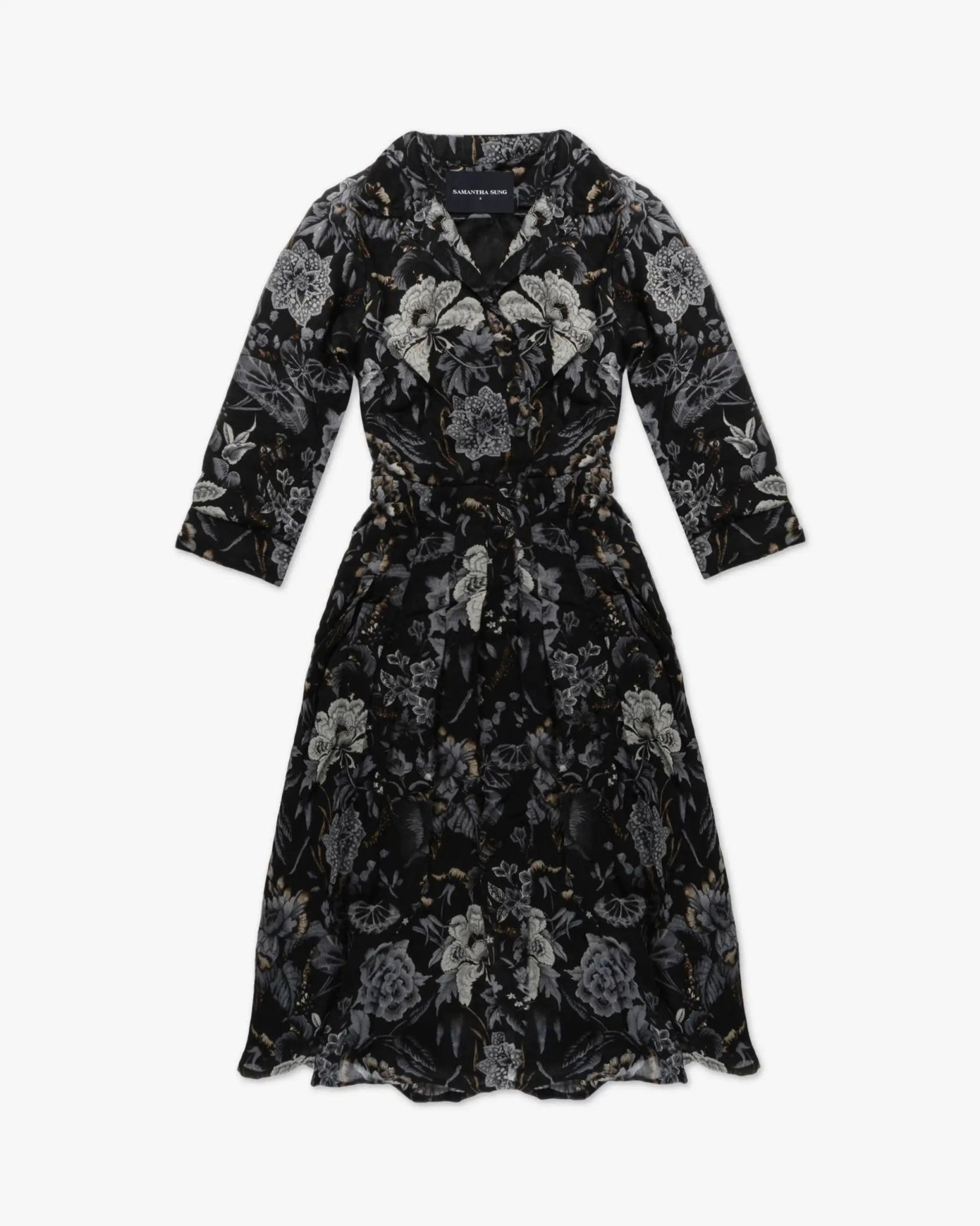 Hahnentritt Grafikkleid von Samantha Sung - Dresses SAMANTHA SUNG