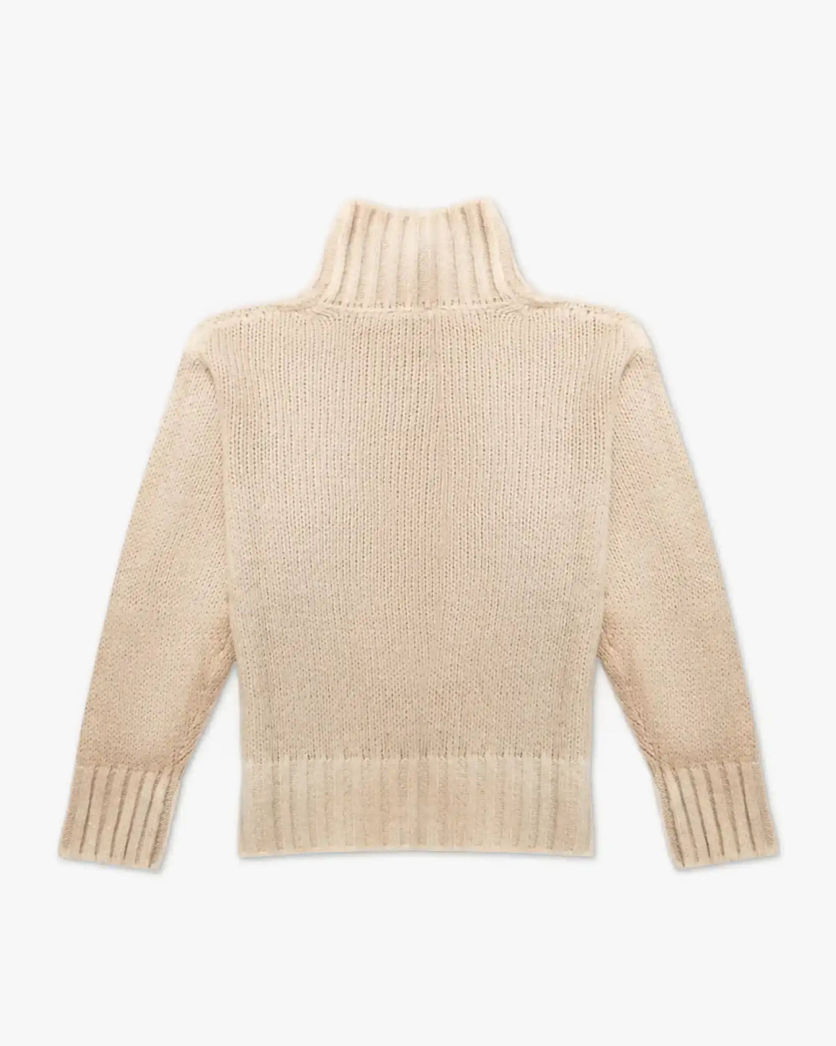 Handbesprühter Grobstrick - Rollkragenpullover von Avant Toi - Knitwear AVANT TOI