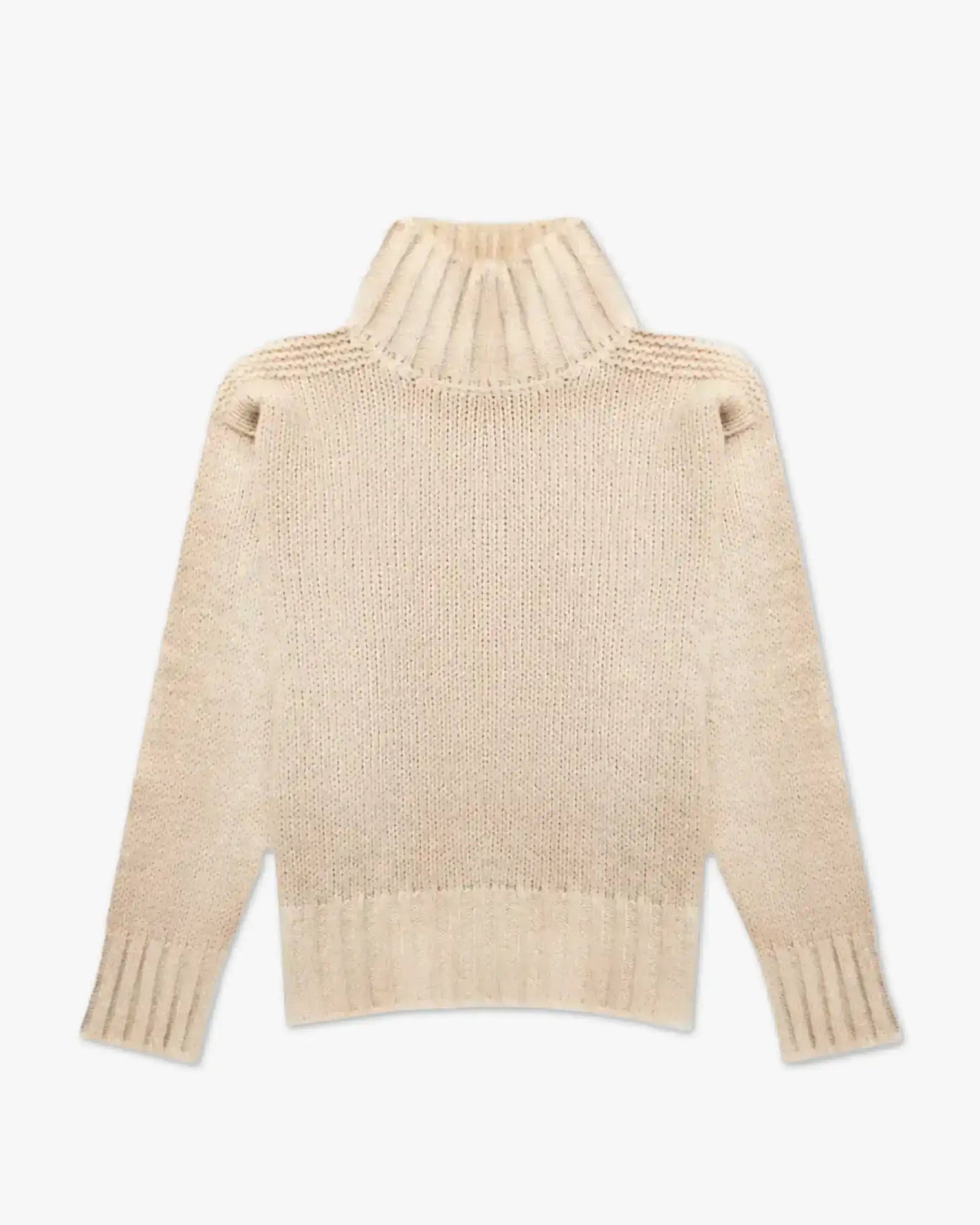 Handbesprühter Grobstrick - Rollkragenpullover von Avant Toi - Knitwear AVANT TOI