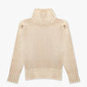 Handbesprühter Grobstrick - Rollkragenpullover von Avant Toi - Knitwear AVANT TOI