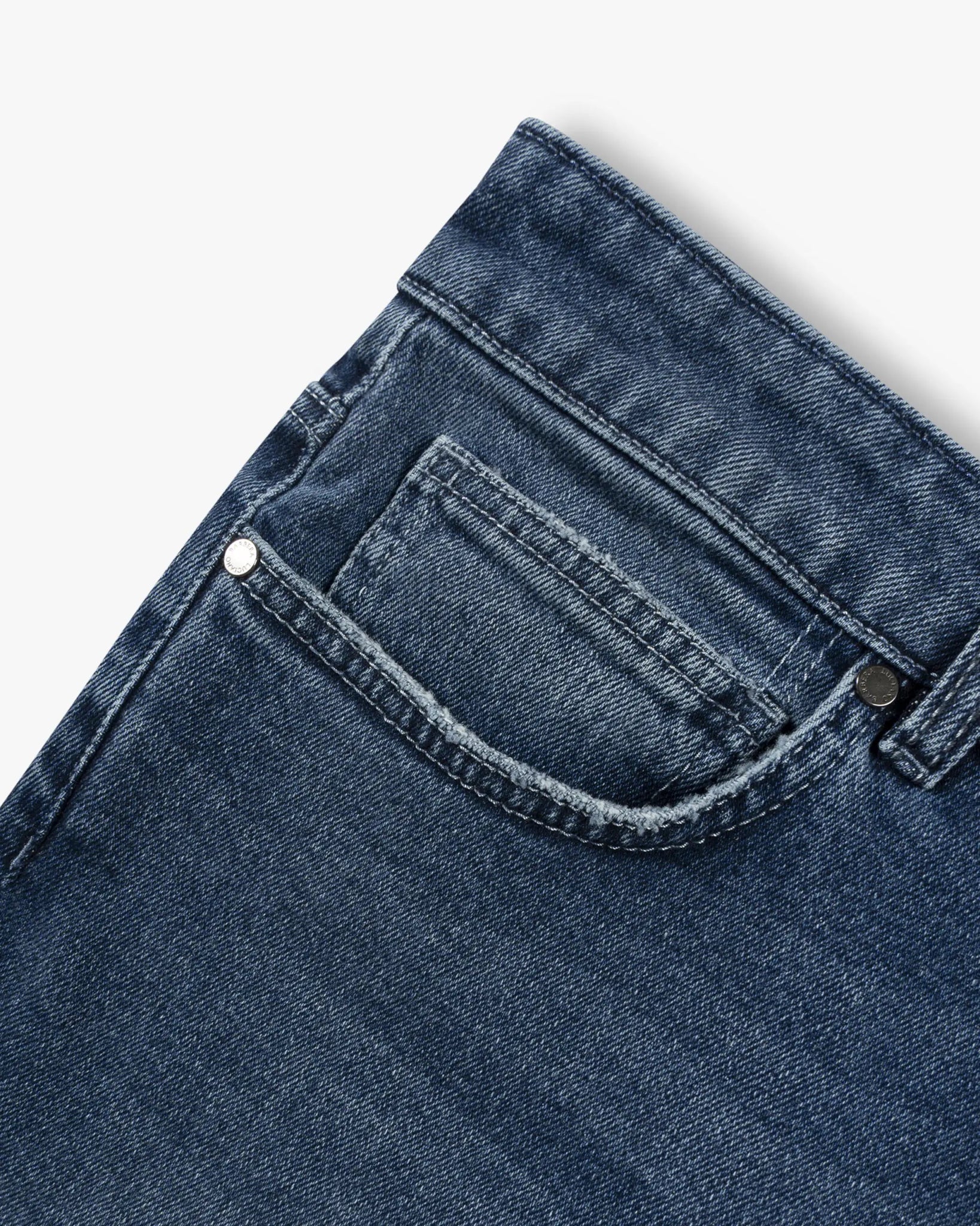 Hellblaue 5 - Pocket Denim Jeans von Luciano Barbera - Denim LUCIANO BARBERA