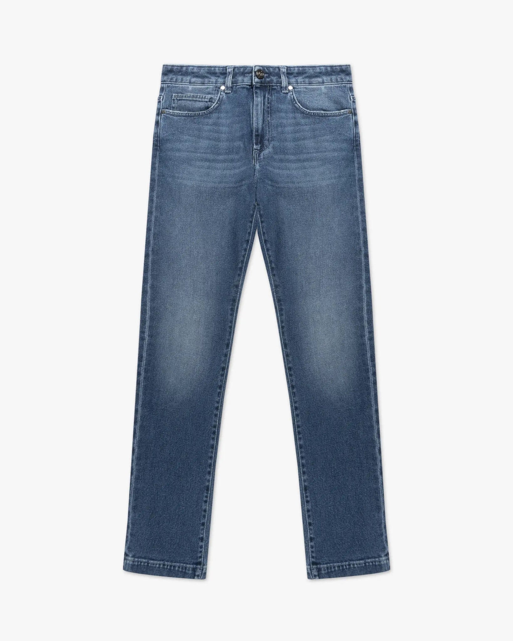 Hellblaue 5 - Pocket Denim Jeans von Luciano Barbera - Denim LUCIANO BARBERA