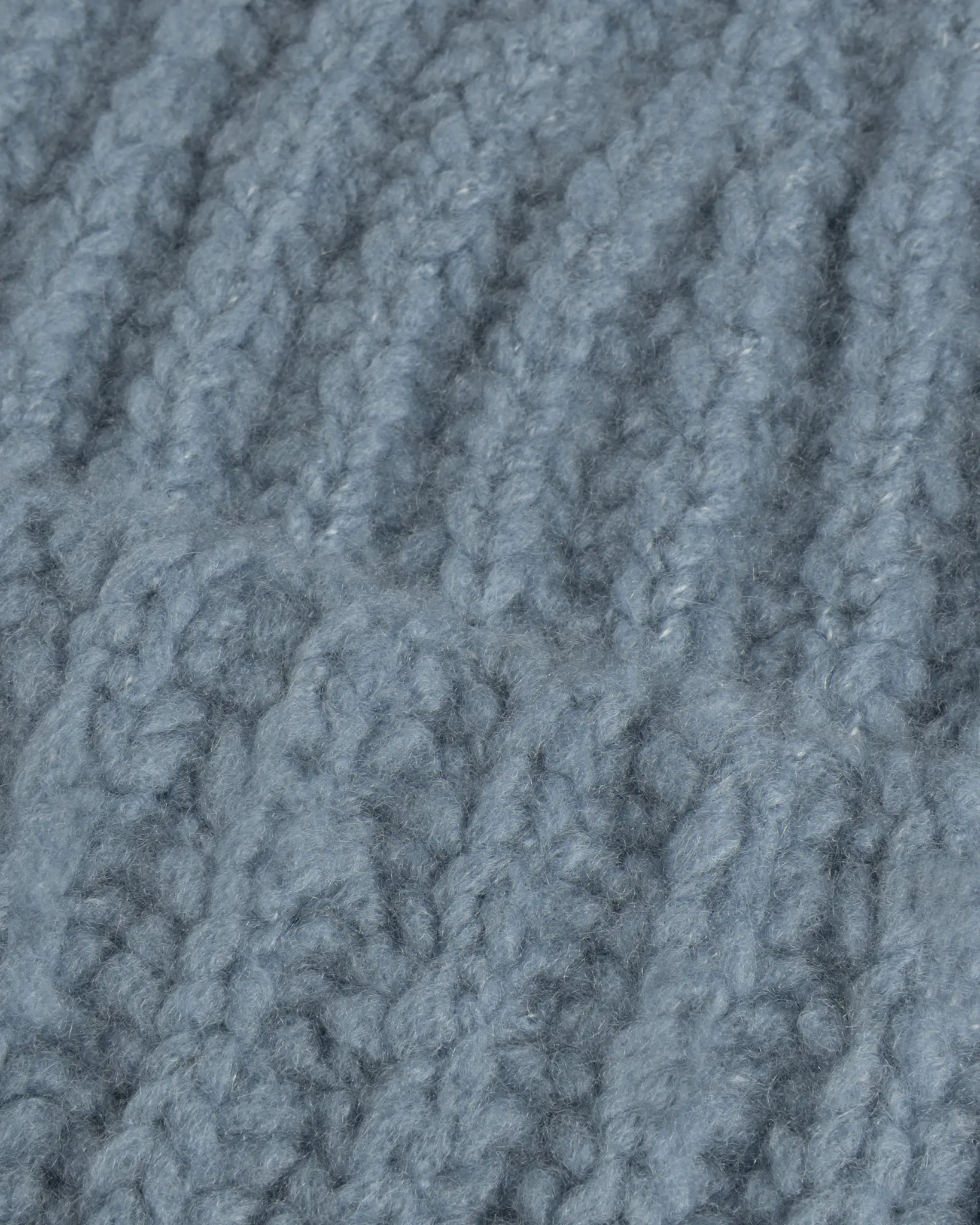 Hellblaue Grobstrick Mütze von 8Cashmere - Accessories 8 CASHMERE