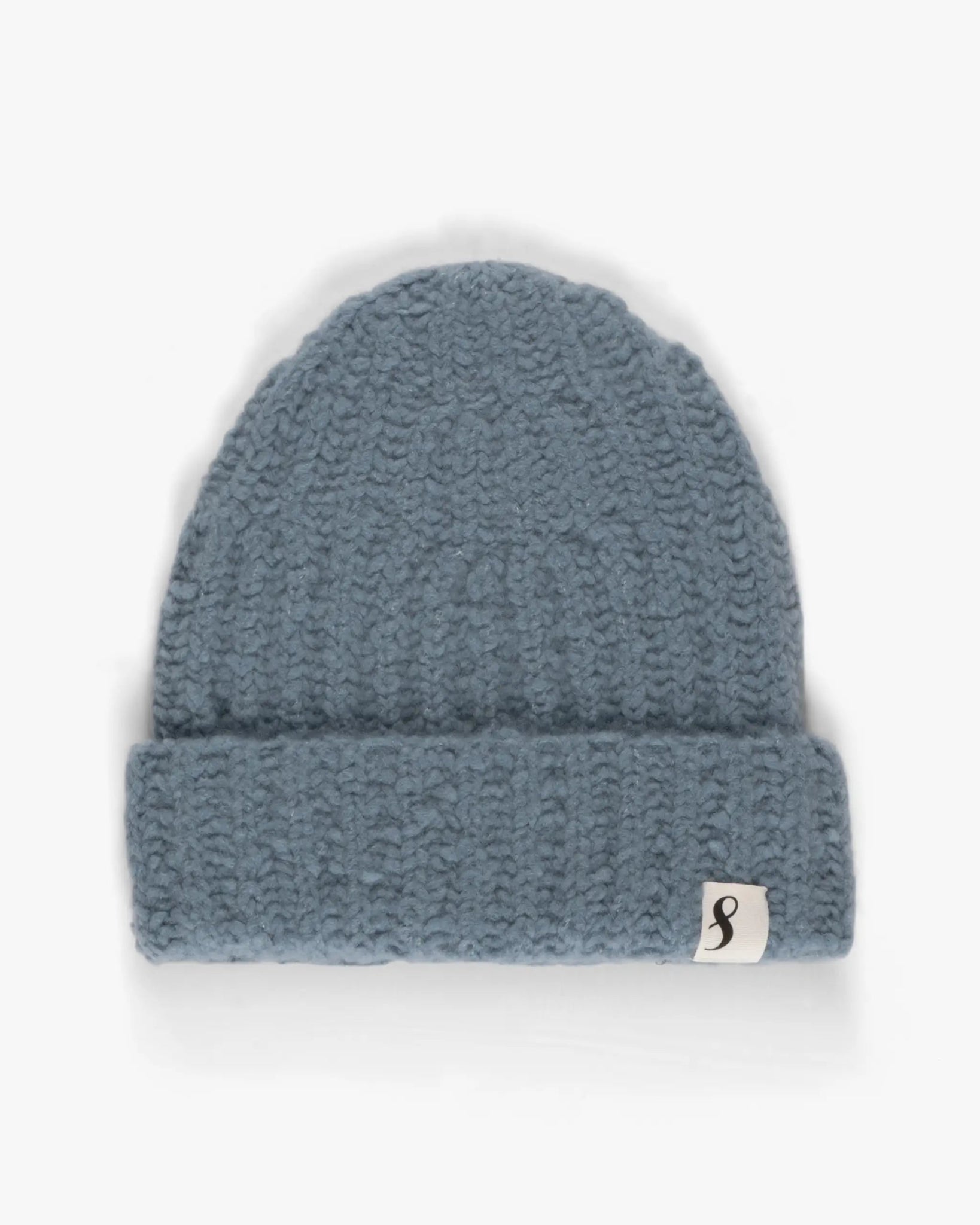 Hellblaue Grobstrick Mütze von 8Cashmere - Accessories 8 CASHMERE