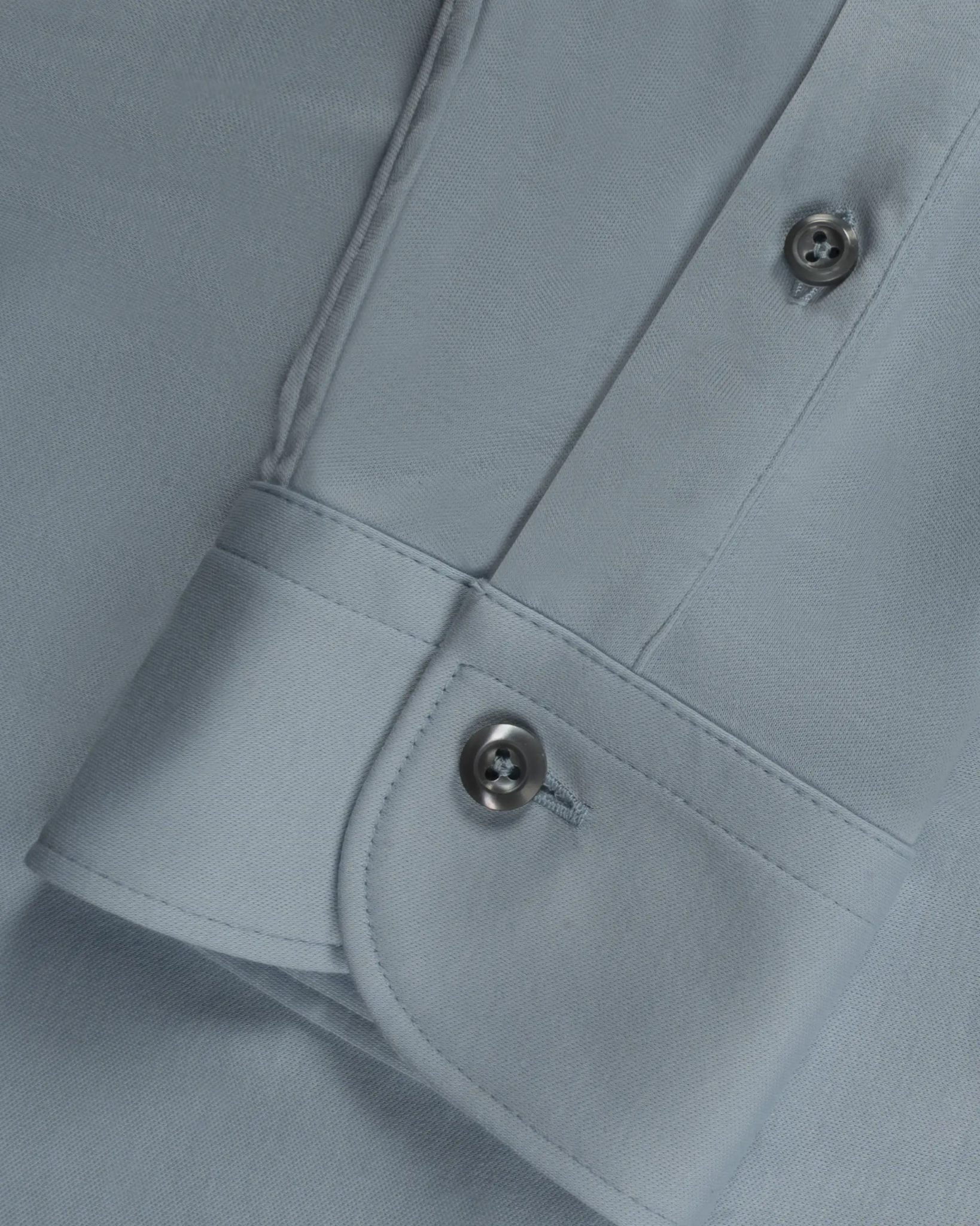 Hellblaues Swiss Cotton Jersey Stretch Hemd von Van Laack - Shirts VAN LAACK