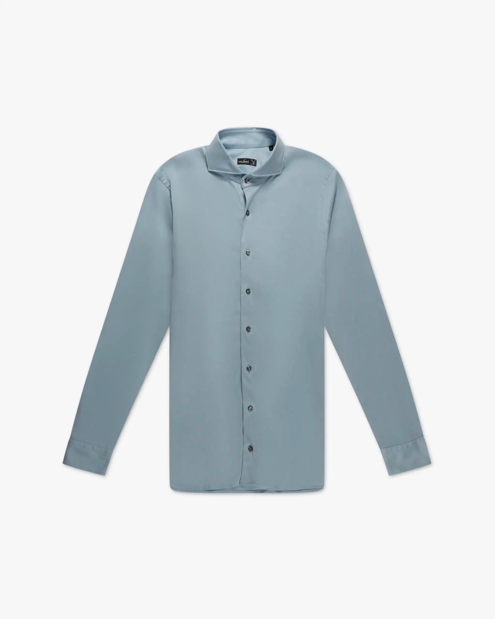 Hellblaues Swiss Cotton Jersey Stretch Hemd von Van Laack - Shirts VAN LAACK