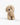 Hellcremefarbener Dog Key Holder von Mia Bag - Accessories MIA BAGS