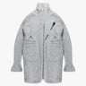 Hellsilberner Japan Cashmere Langer Cardigan von Judith Haarmann - Knitwear JUDITH HAARMANN
