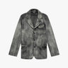 Huskyfarbener Piquee Blazer von Avant Toi - Knitwear AVANT TOI