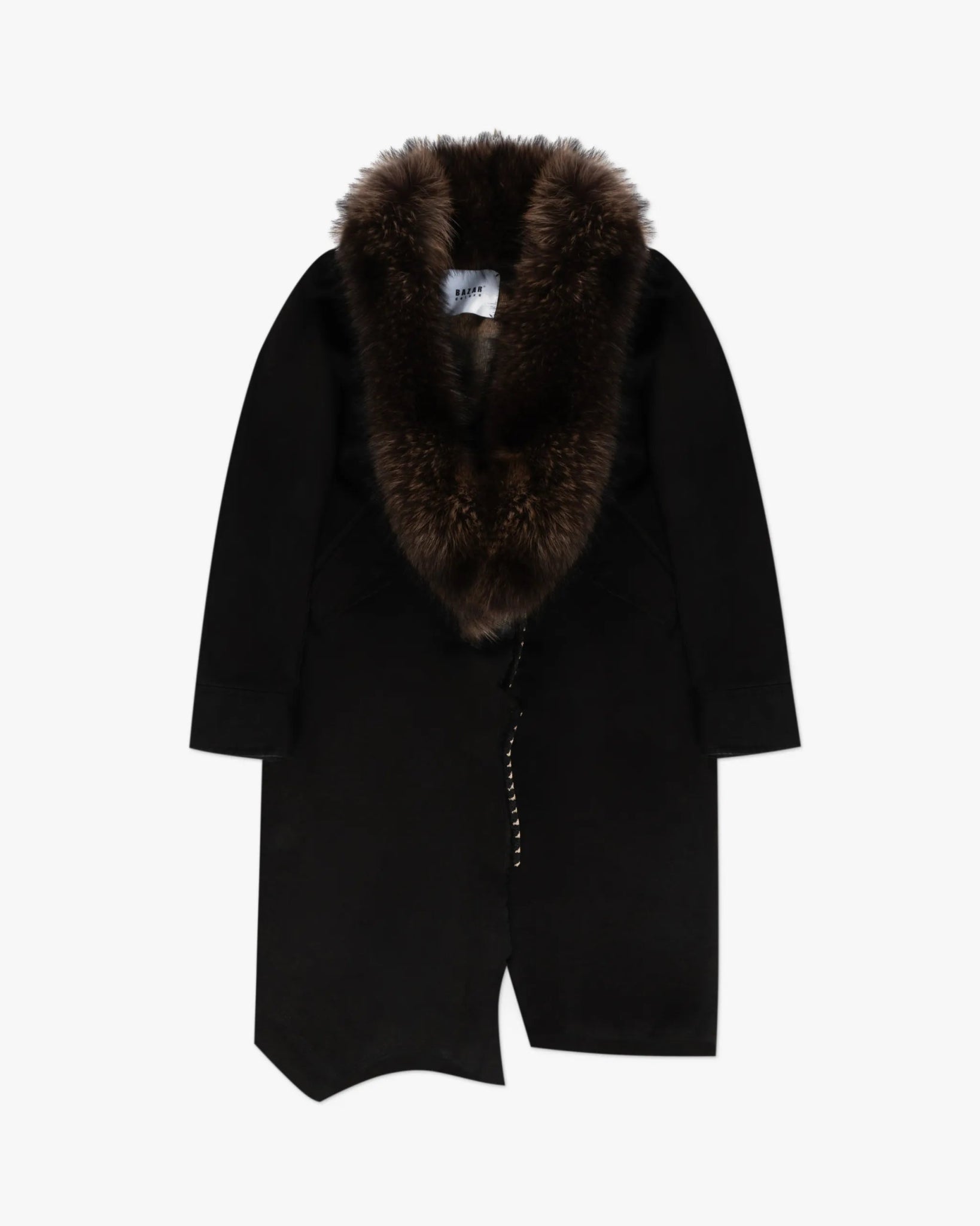 Icon - Parka mit abnehmbarem Navajo - Gilet und Waschbärbesatz von Bazar Deluxe - Coats & Jackets BAZAR DELUXE