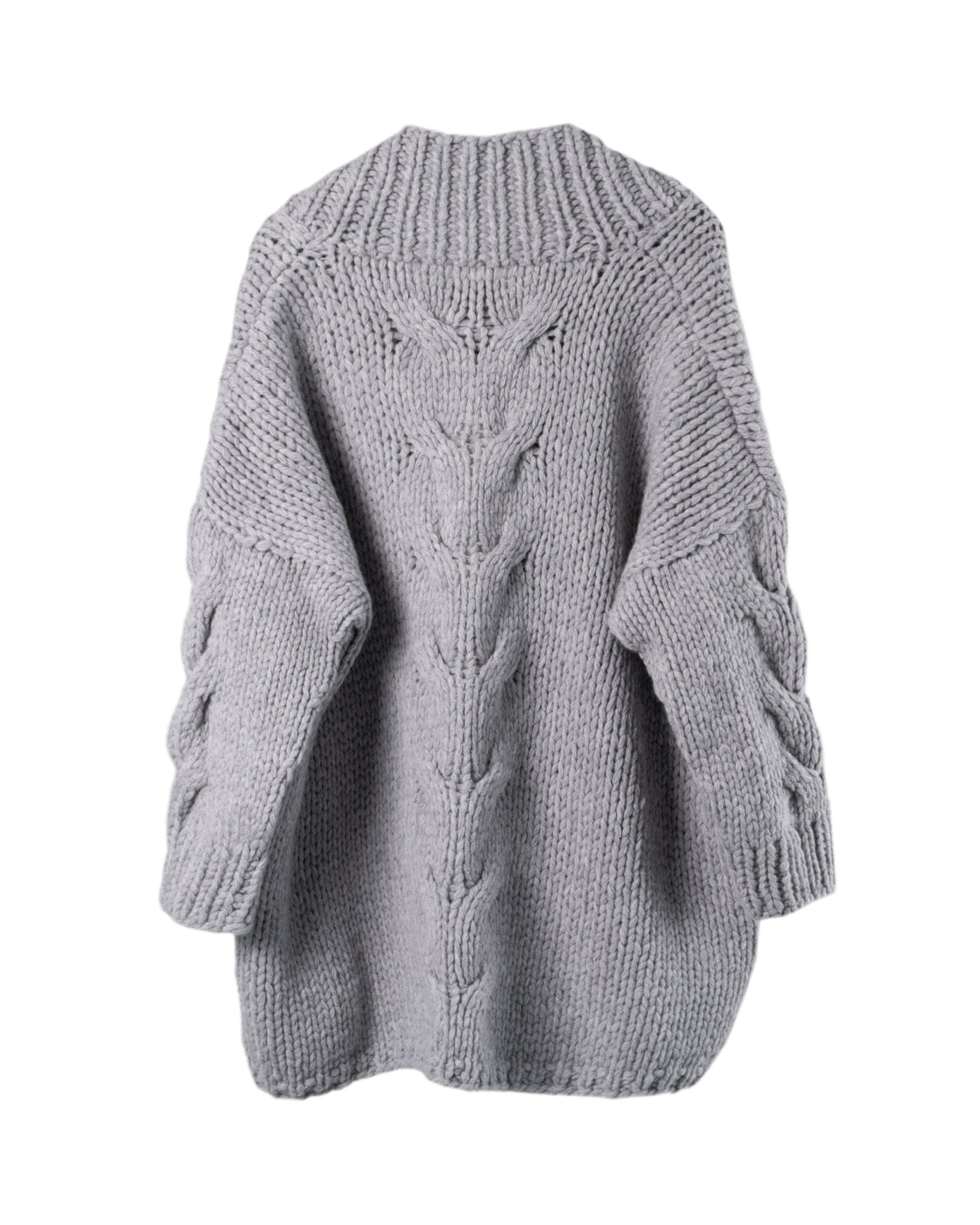 ILONA VON PREUSCHEN | ONE GAGE CHUNKY CABLE CARDIGAN - Knitwear ILONA V. P.