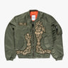 Italienische - Nylon - Bomberjacke mit Stickereibesatz von History Repeats - Coats & Jackets HISTORY REPEATS